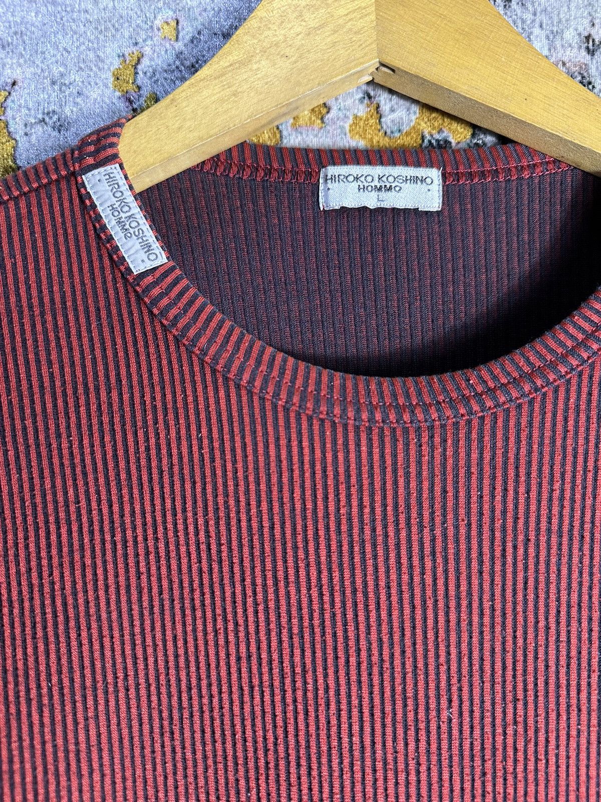 Hiroko Koshino Homme 2000s Archive HIROKO KOSHINO - WESTERN THERMAL LONG SLEEVE Size US M / EU 48-50 / 2 - 4 Thumbnail