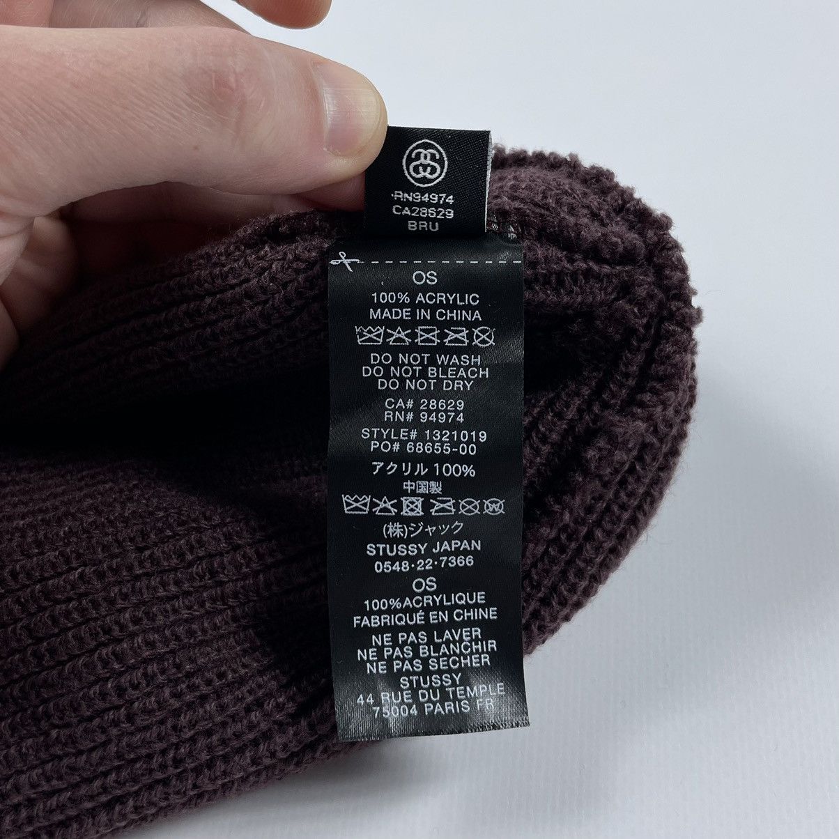 Stussy Stussy Beanie Hat Size ONE SIZE - 7 Thumbnail