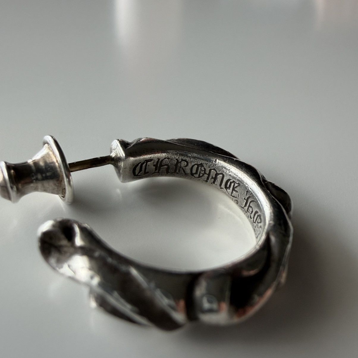 Chrome Hearts Chrome Hearts Scroll Hoop earring stk Size ONE SIZE - 3 Thumbnail