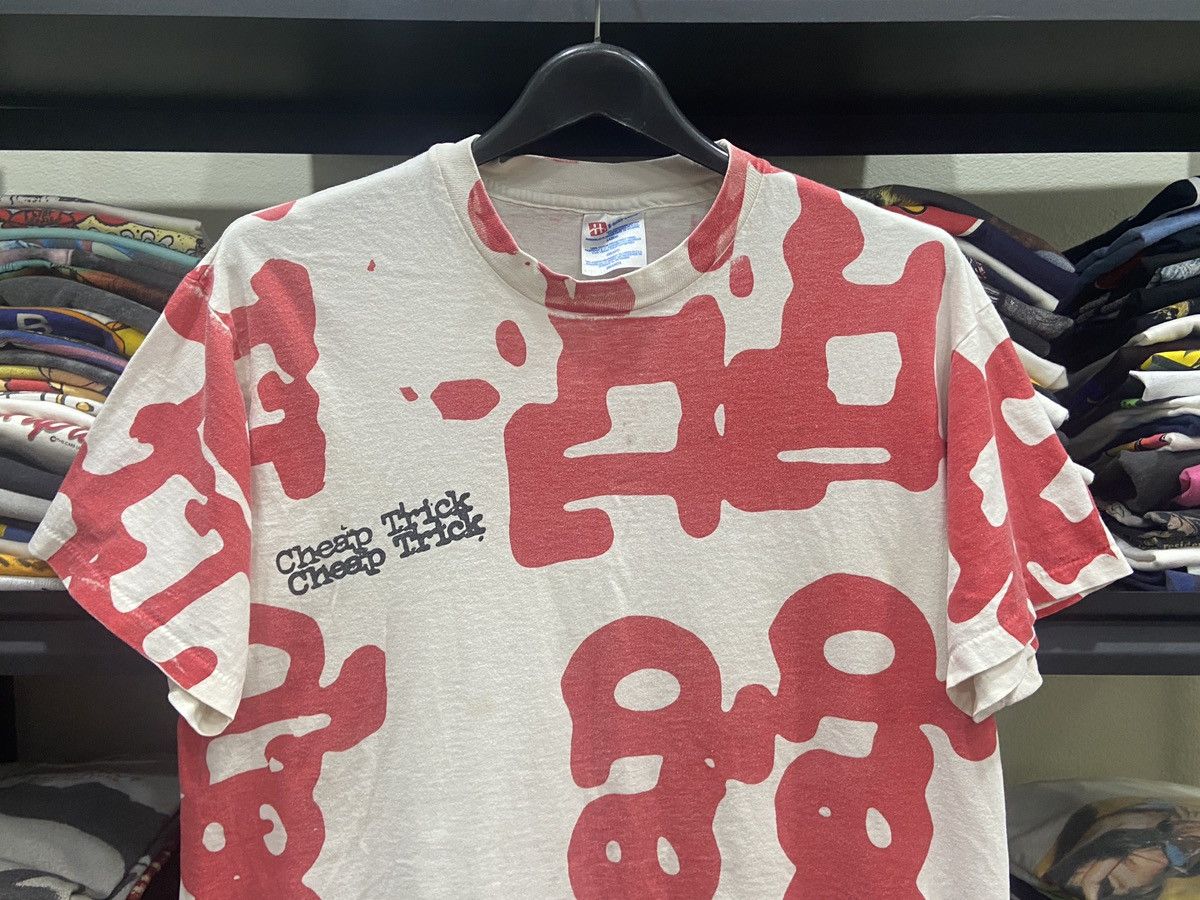 Band Tees × Vintage Vintage 1993s Cheap Trick OVP rock Band TOUR T-SHIRT Size US L / EU 52-54 / 3 - 3 Thumbnail