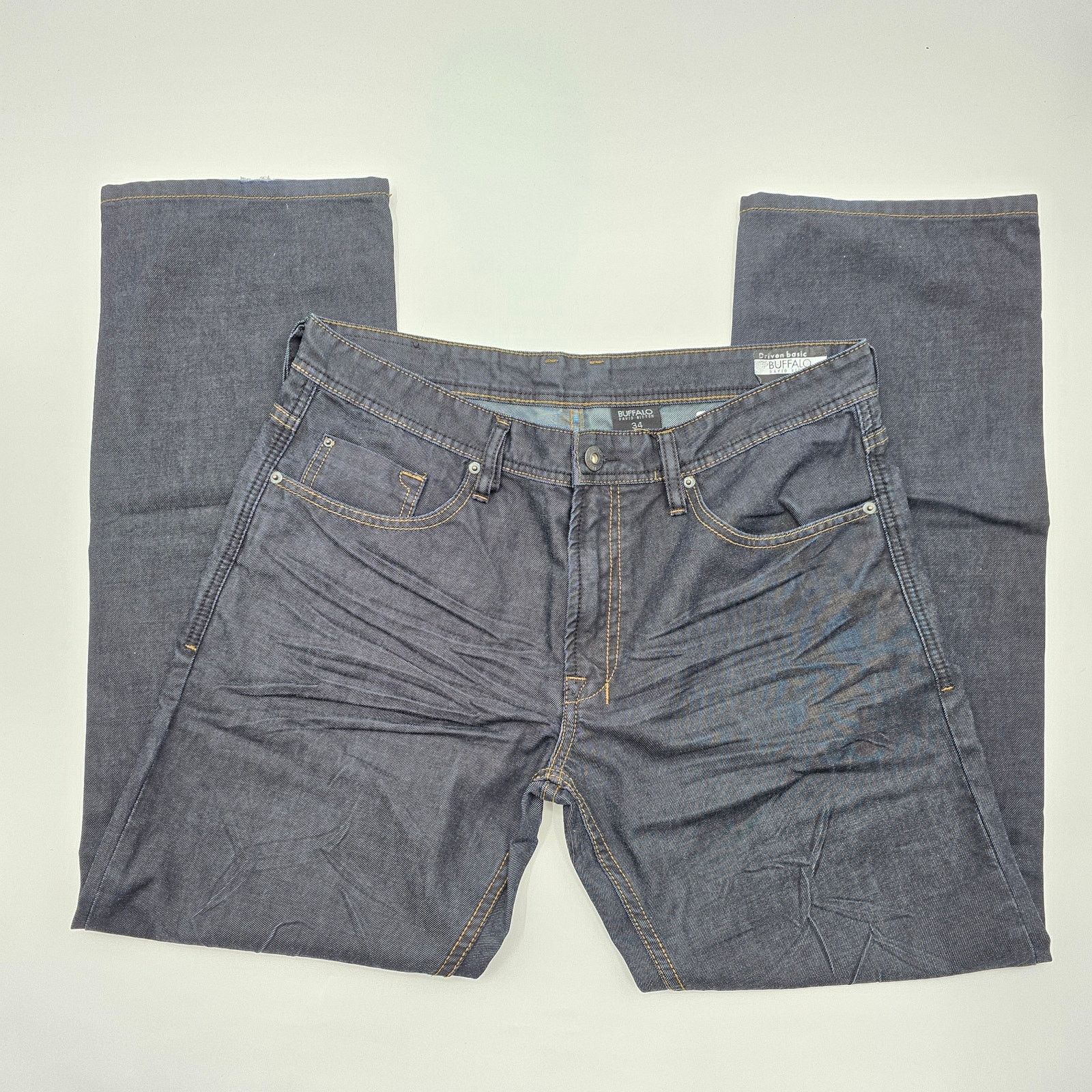 Buffalo David Bitton Buffalo David Bitton Dark Blue Denim Jeans Pants Men's 34 Size US 34 / EU 50 - 3 Thumbnail