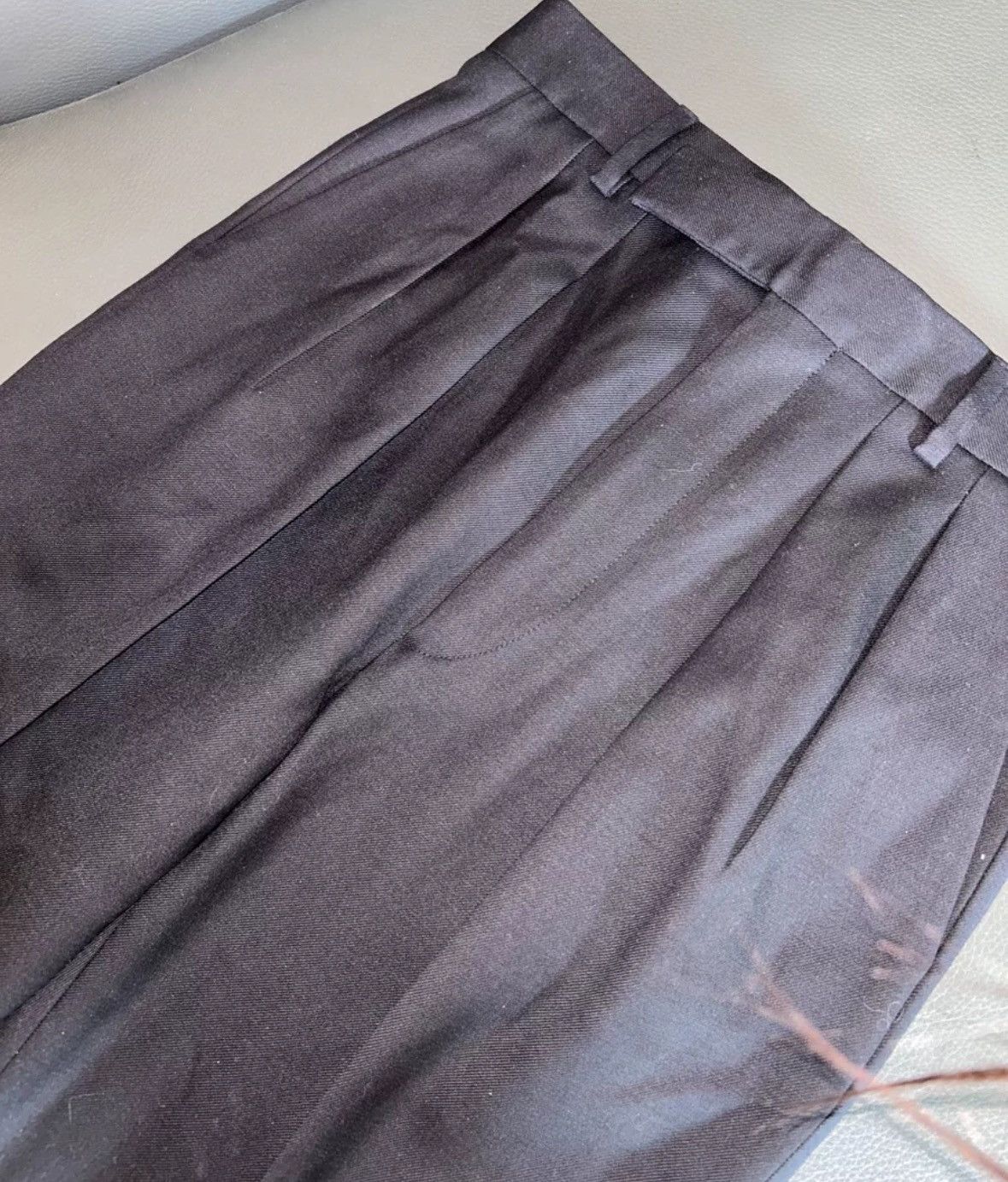 Celine Celine 2019SS first generation double pure wool trousers Size US 44 / EU 60 - 3 Thumbnail