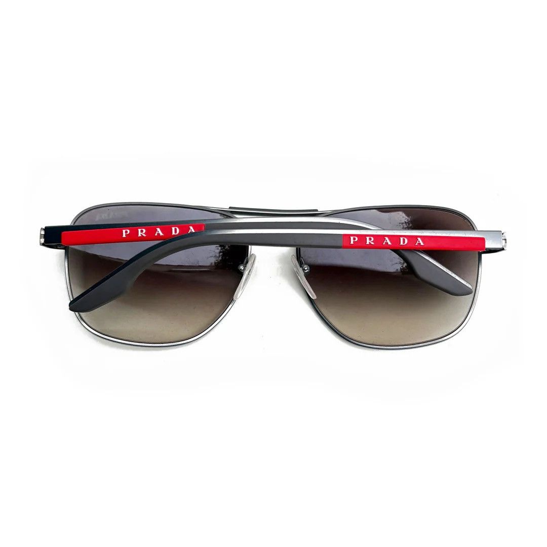 Prada Prada 2000 Vintage Linea Rossa SPS 53X Aviator Sunglasses Size ONE SIZE - 1 Thumbnail