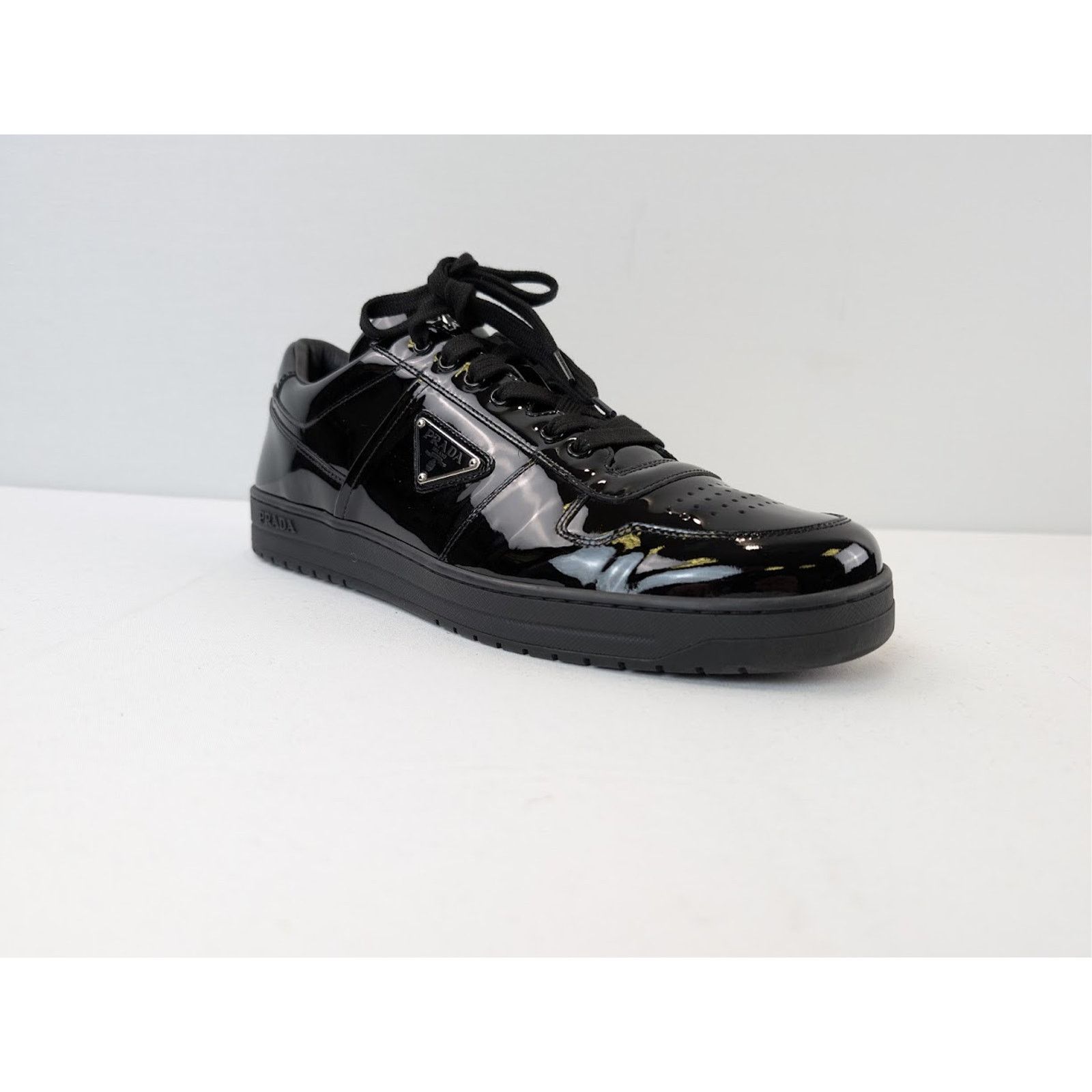 Prada o1rshd1 Calzature Uomo Low-Top Sneakers in Nero Size US 9 / EU 42 - 3 Thumbnail