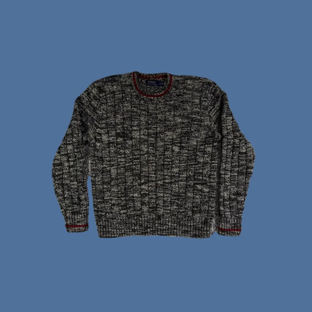 Polo Ralph Lauren Polo Ralph Lauren Sweater Crew Neck Knit Gray Size Large Mens Regular Pullover Classic Winter Spring Fall Knit Cotton Size US L / EU 52-54 / 3 - 1 Thumbnail