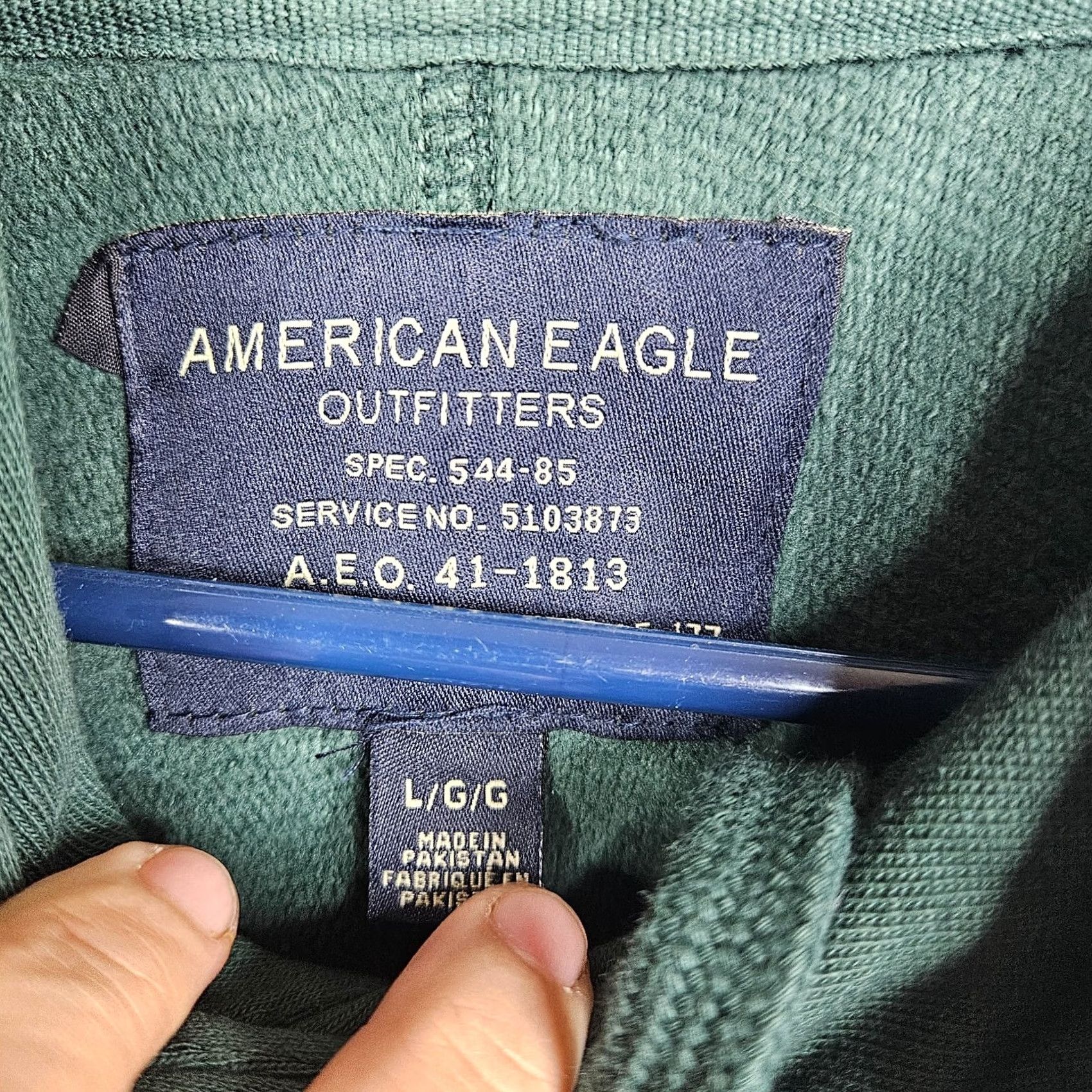 American Eagle Outfitters American Eagle Outfitters Men’s Green Graphic Print Logo Hoodie Sz L New Size US L / EU 52-54 / 3 - 6 Thumbnail
