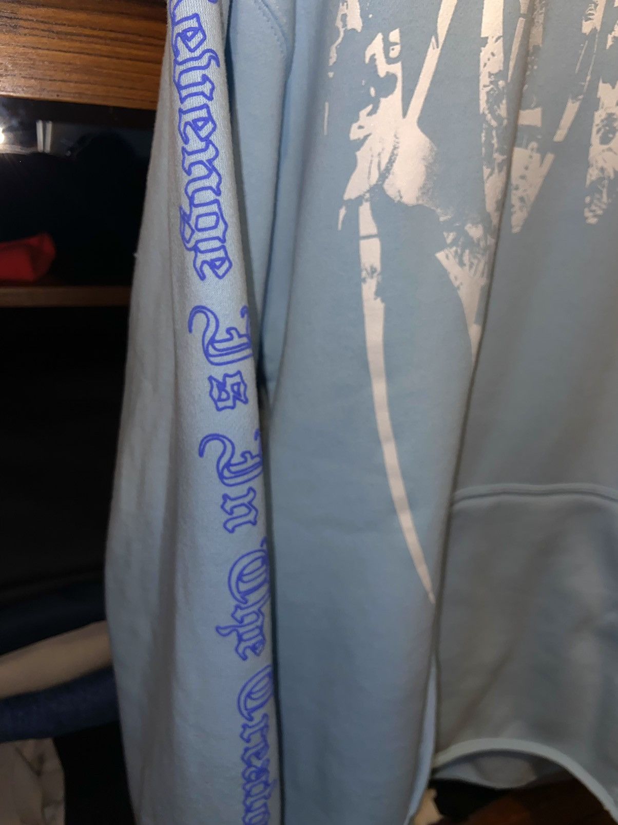 999 Club × Revenge Revenge x 999 Club - Collage Hoodie Blue Size US L / EU 52-54 / 3 - 2 Thumbnail