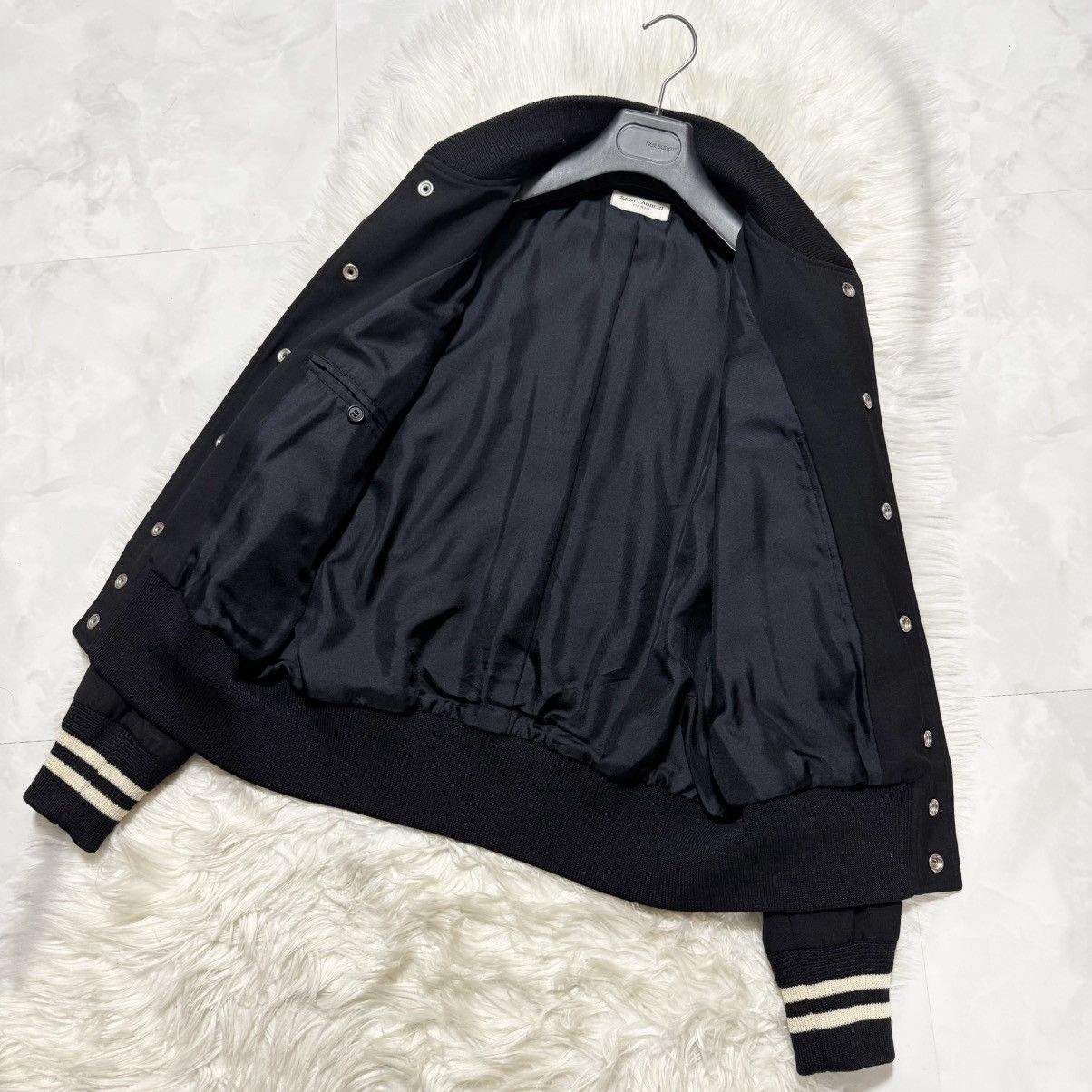 Saint Laurent Paris Authentic, Classic Saint Laurent Paris Teddy Jacket Size US S / EU 44-46 / 1 - 7 Thumbnail