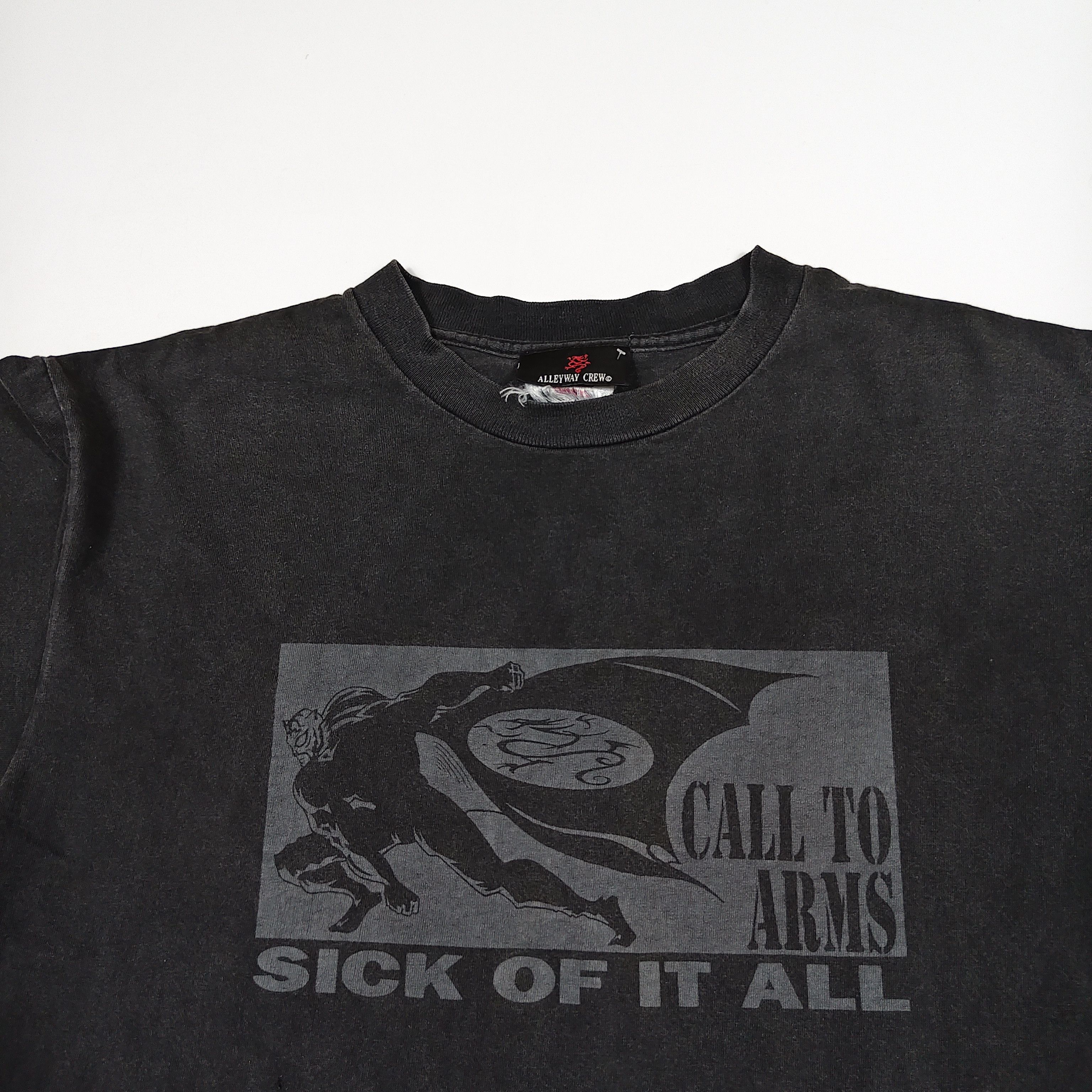 Band Tees 90s Sick Of It All 5th Albums Hardcore #E Size US M / EU 48-50 / 2 - 3 Thumbnail