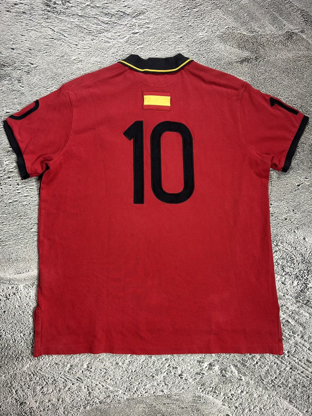 Ralph Lauren Chief Keef Polo Ralph Lauren Spain vintage red big pony Size US L / EU 52-54 / 3 - 3 Thumbnail
