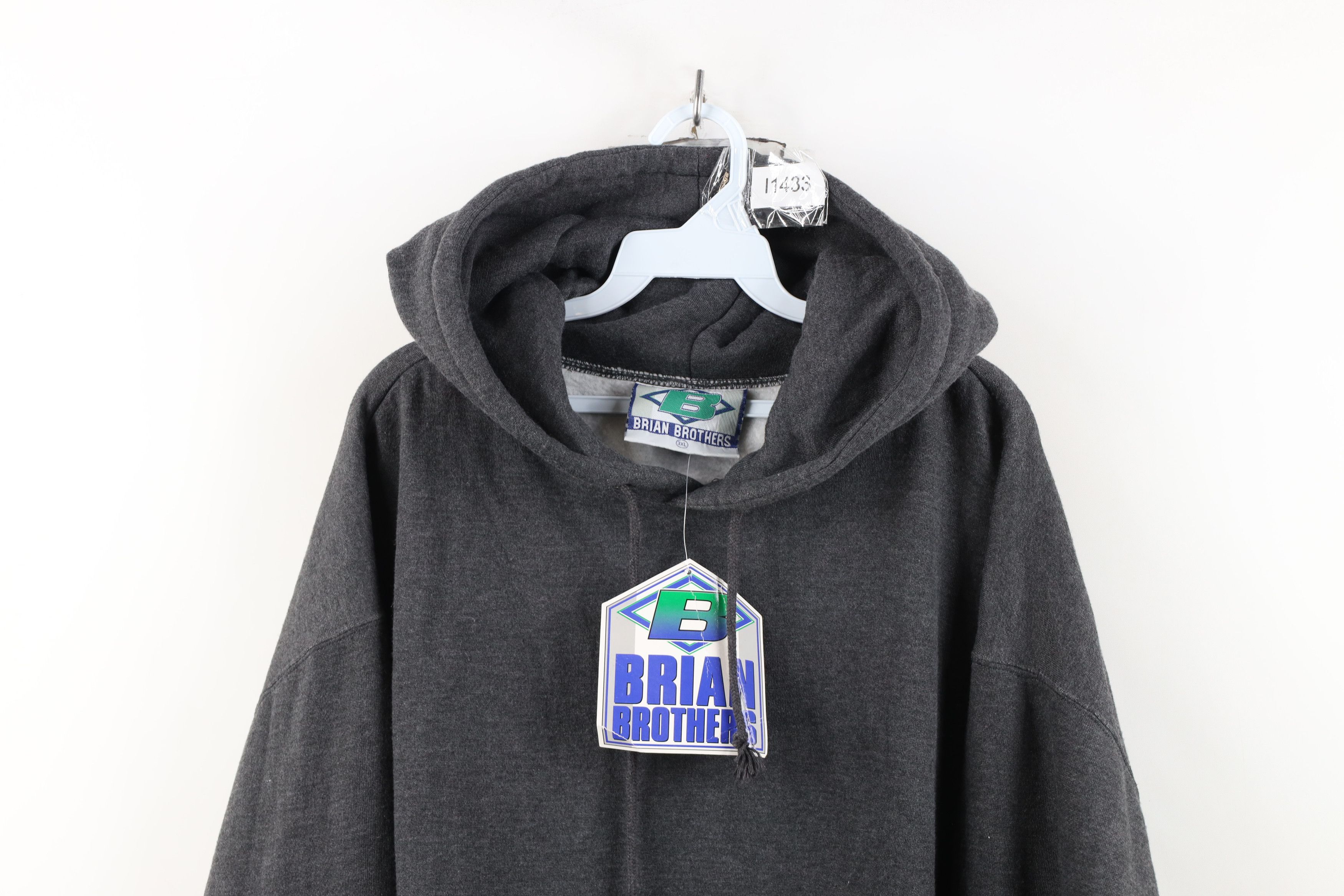 Vintage Deadstock Vintage 90s Streetwear Heavyweight Sweatshirt Size US XXL / EU 58 / 5 - 2 Thumbnail