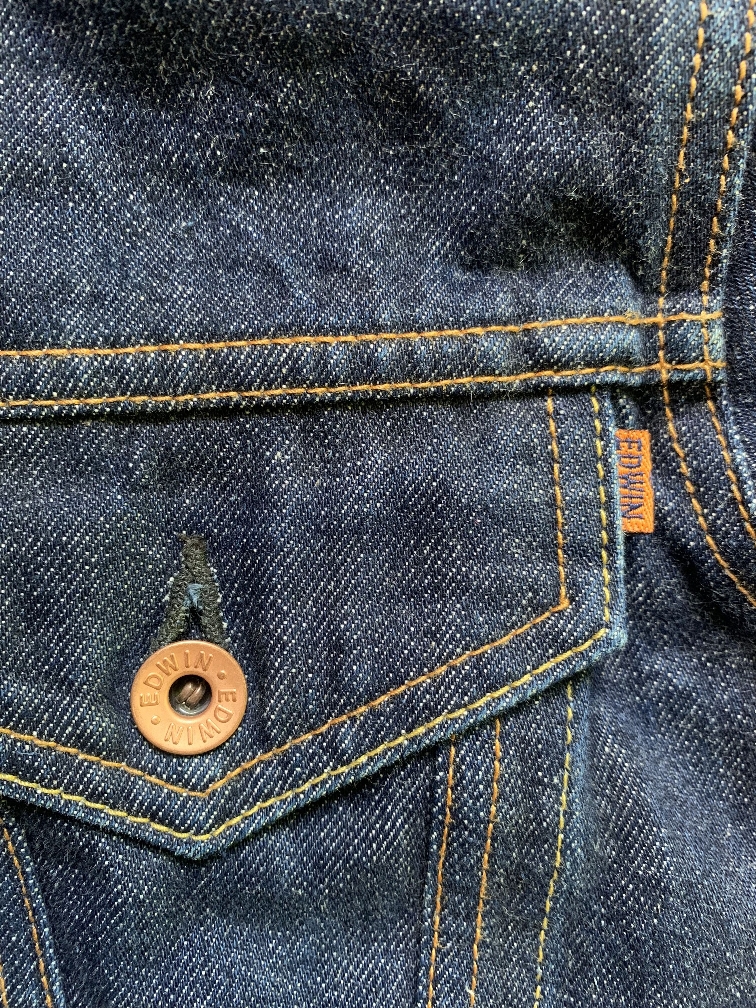 Edwin Vintage Edwin 5550 Jacket Selvedge Size US S / EU 44-46 / 1 - 4 Thumbnail