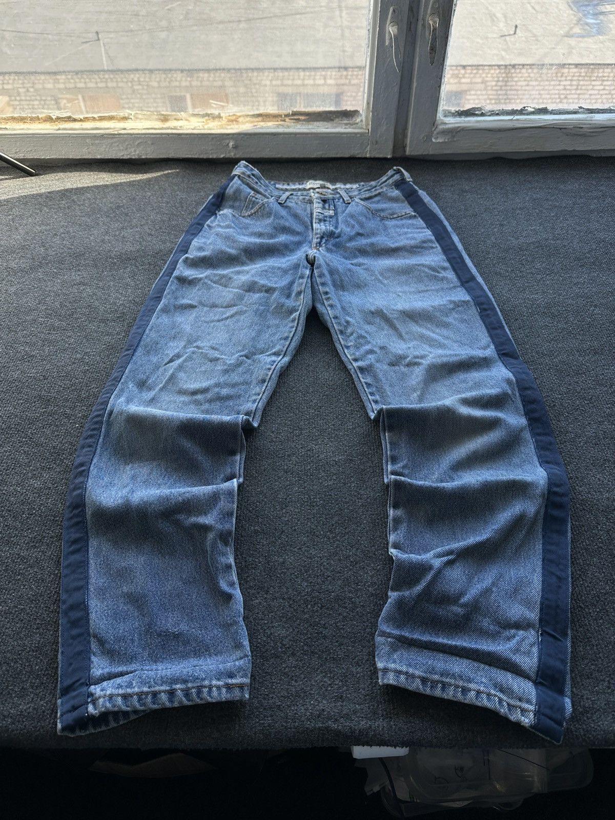 Marithe + Francois Girbaud 🚨 MARITHE FRANCOIS GIRBAUD AVANT GARDE GOTHIC WOMEN JEANS Size 26" / US 2 / IT 38 - 1 Thumbnail