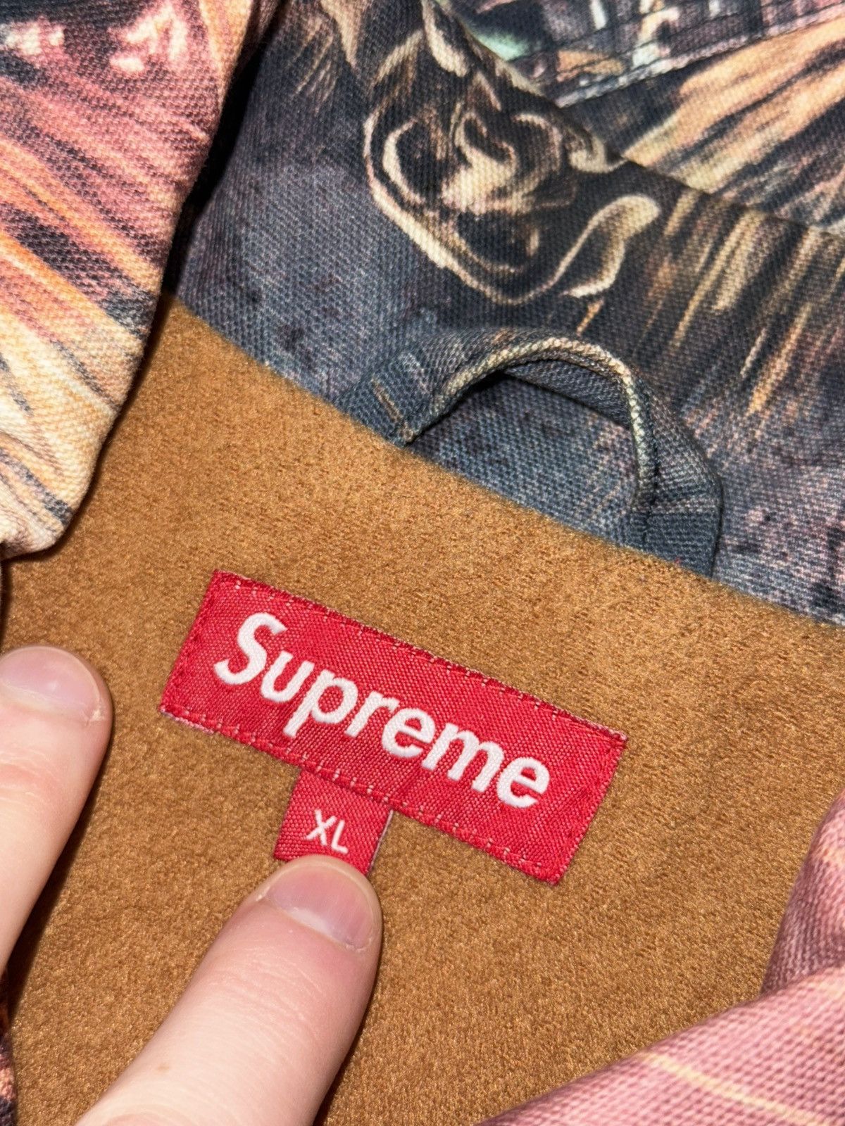 Supreme Supreme Dogs and Ducks Camo Chore Coat Size US XL / EU 56 / 4 - 15 Thumbnail