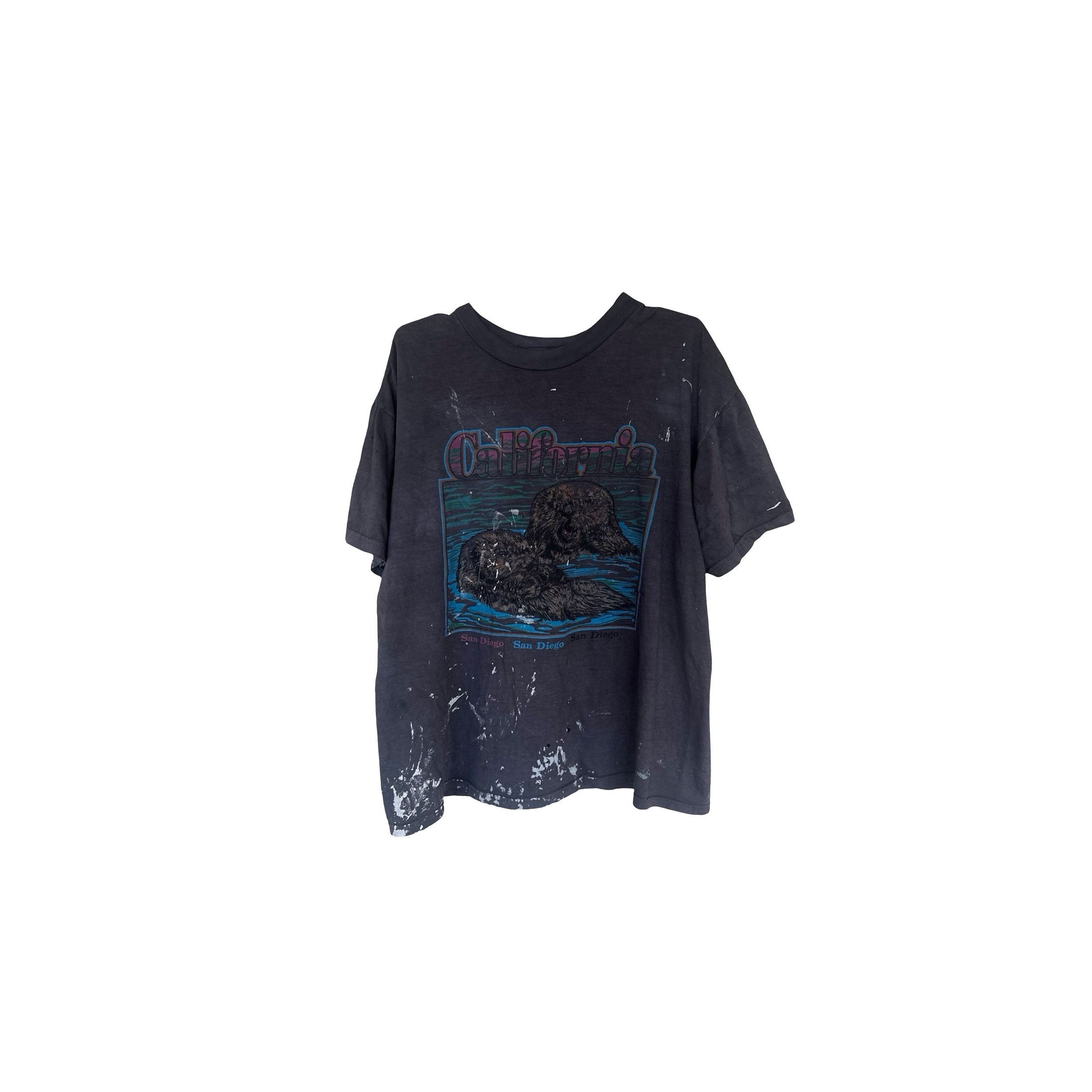 Vintage Thrashed California Beaver Tee Size US L / EU 52-54 / 3 - 1 Thumbnail
