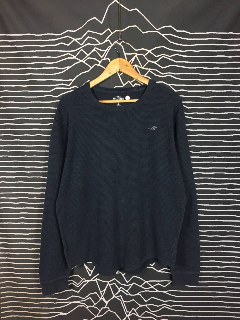 Hollister Hollister California Small Logo Waffle Knit Long Sleeve Tee Size US M / EU 48-50 / 2 - 2 Thumbnail