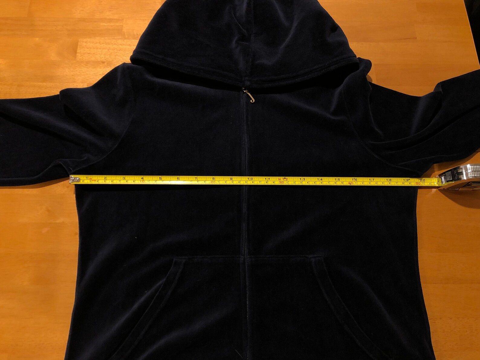 Juicy Couture Jeans Vintage Velvet Velour Hoodie Women's Y2K Retro Size XL / US 12-14 / IT 48-50 - 8 Thumbnail