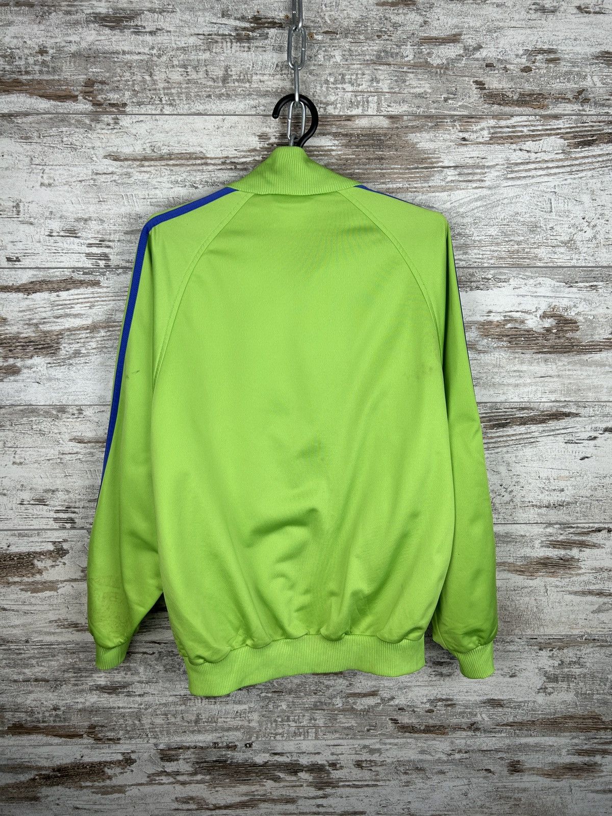 Adidas × Vintage Mens Vintage Adidas Olympic 90s track jacket stripes rare Size US S / EU 44-46 / 1 - 11 Thumbnail