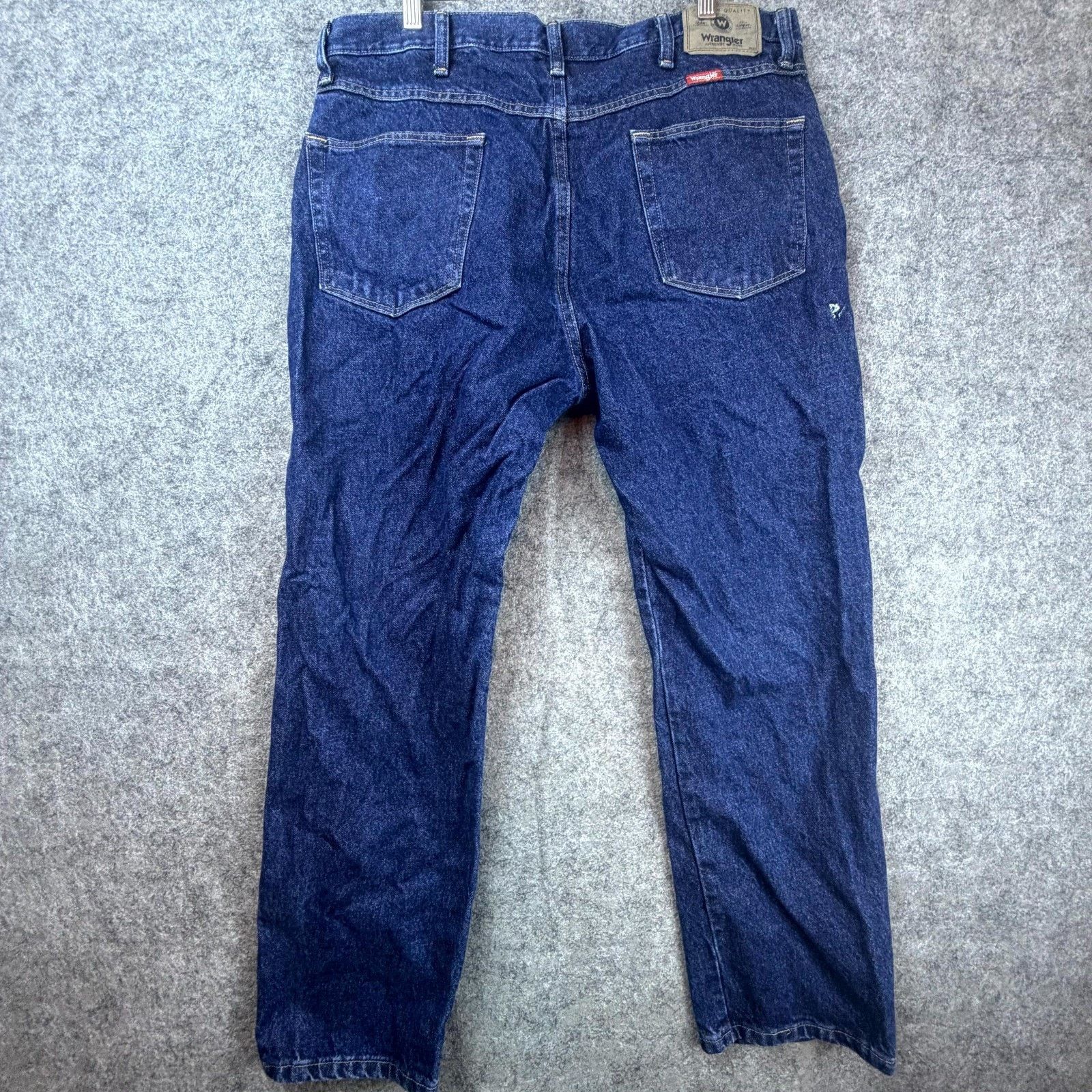 Wrangler Wrangler Jeans Mens 38 Blue Denim Wash Straight Leg Workwear Size US 38 / EU 54 - 2 Thumbnail
