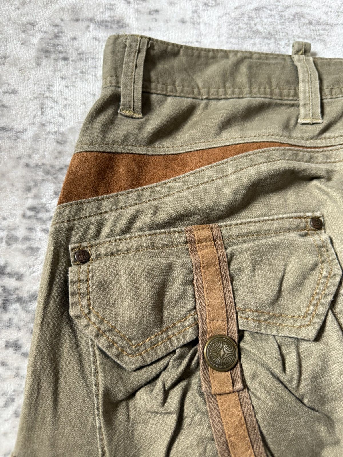 Edwin Edwin XV Bush Pocket Spiral Leg Linen Cargo Pants Size US 32 / EU 48 - 15 Thumbnail