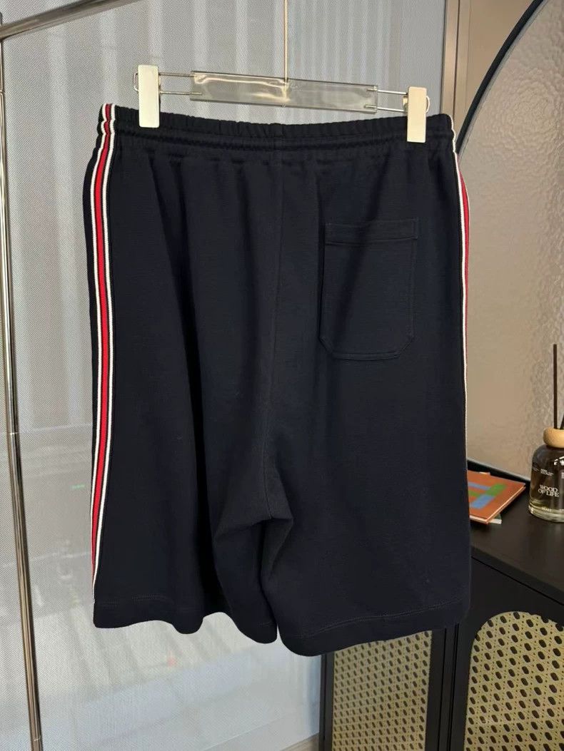 Gucci Gucci Size M SS24 color-blocked striped knitted shorts 2501 Size US 30 / EU 46 - 2 Thumbnail