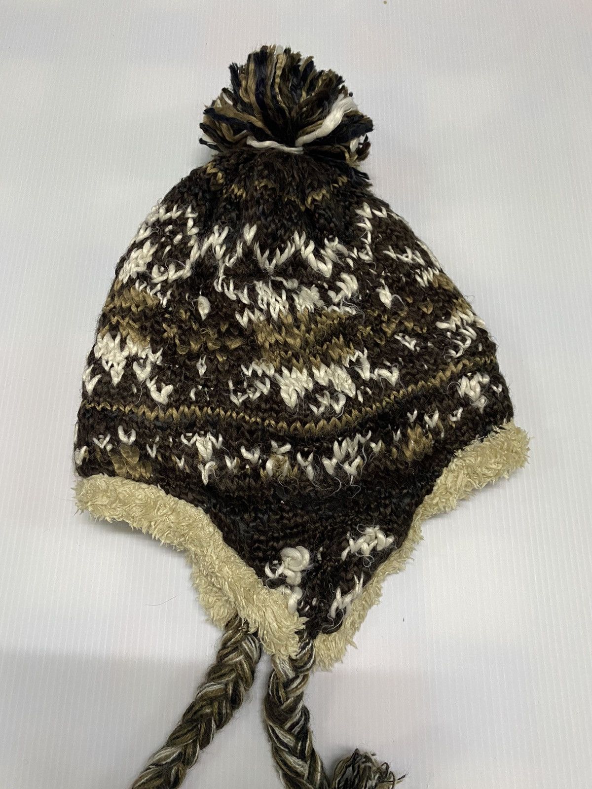 Japanese Brand × Vintage Unknown Earflap Winter Beanie Hat Size ONE SIZE - 2 Thumbnail