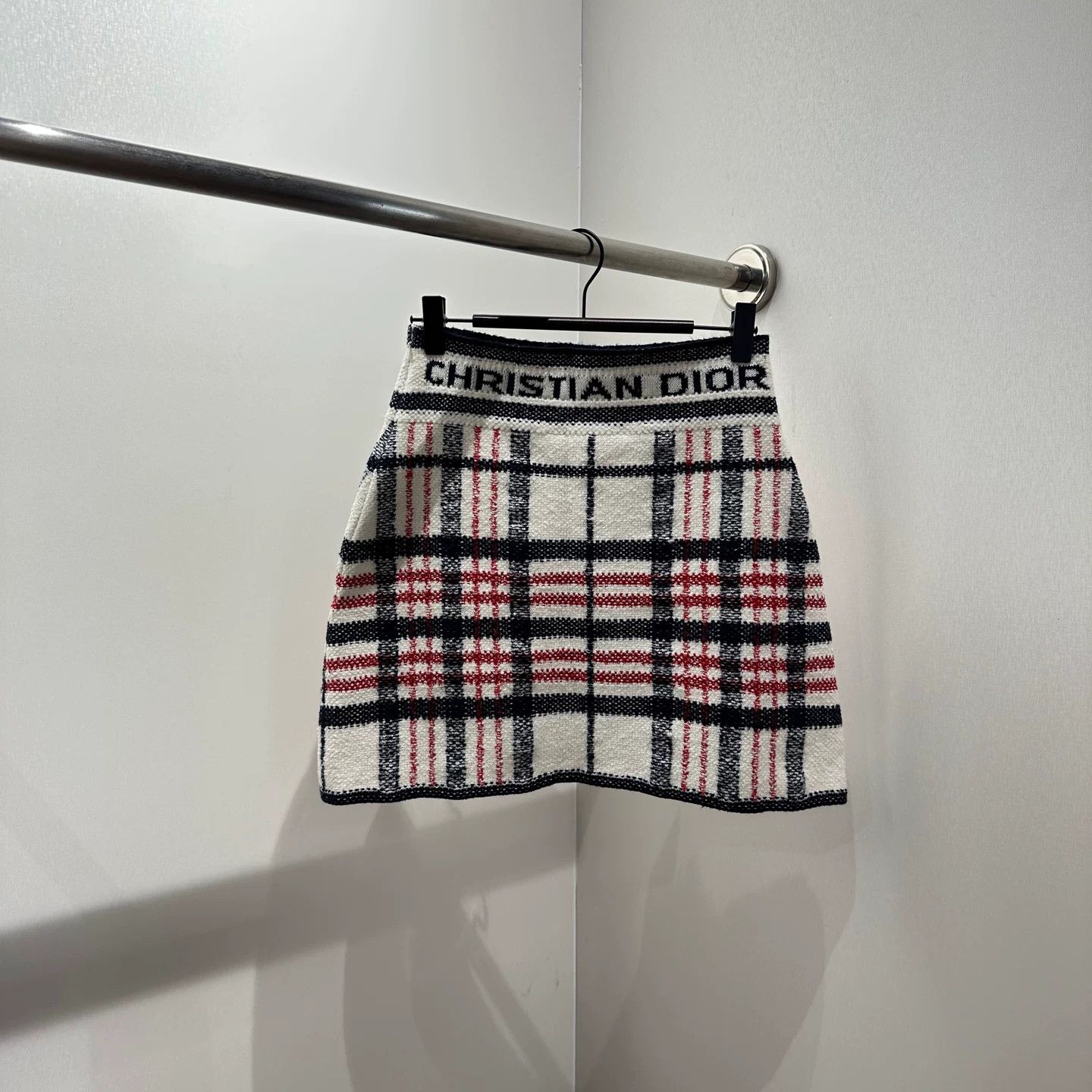 Dior Dior Plaid T-Shirt us_4 Women Size S / US 4 / IT 40 - 1 Thumbnail