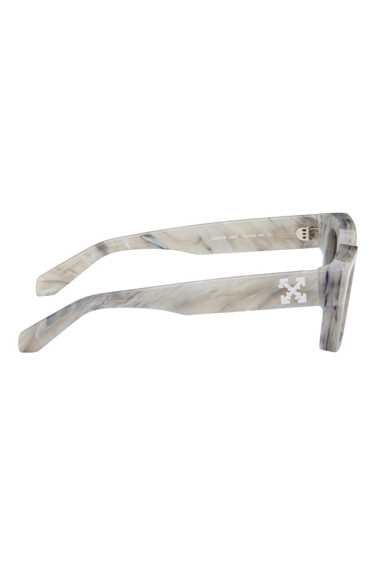 Off-White × Virgil Abloh OFF-WHITE Gray Virgil Sunglasses Size ONE SIZE - 2 Thumbnail