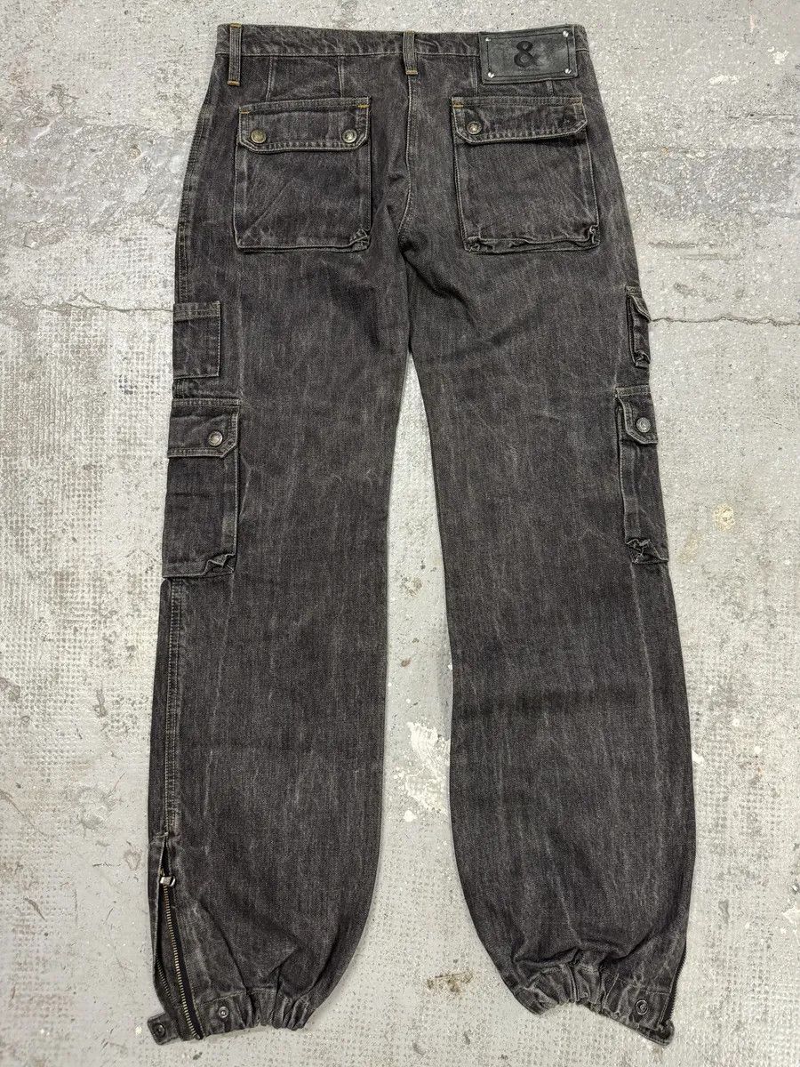 Dolce & Gabbana AW2004 Dolce & Gabbana Multi Pockets Grey Denim Jeans Size US 30 / EU 46 - 6 Thumbnail