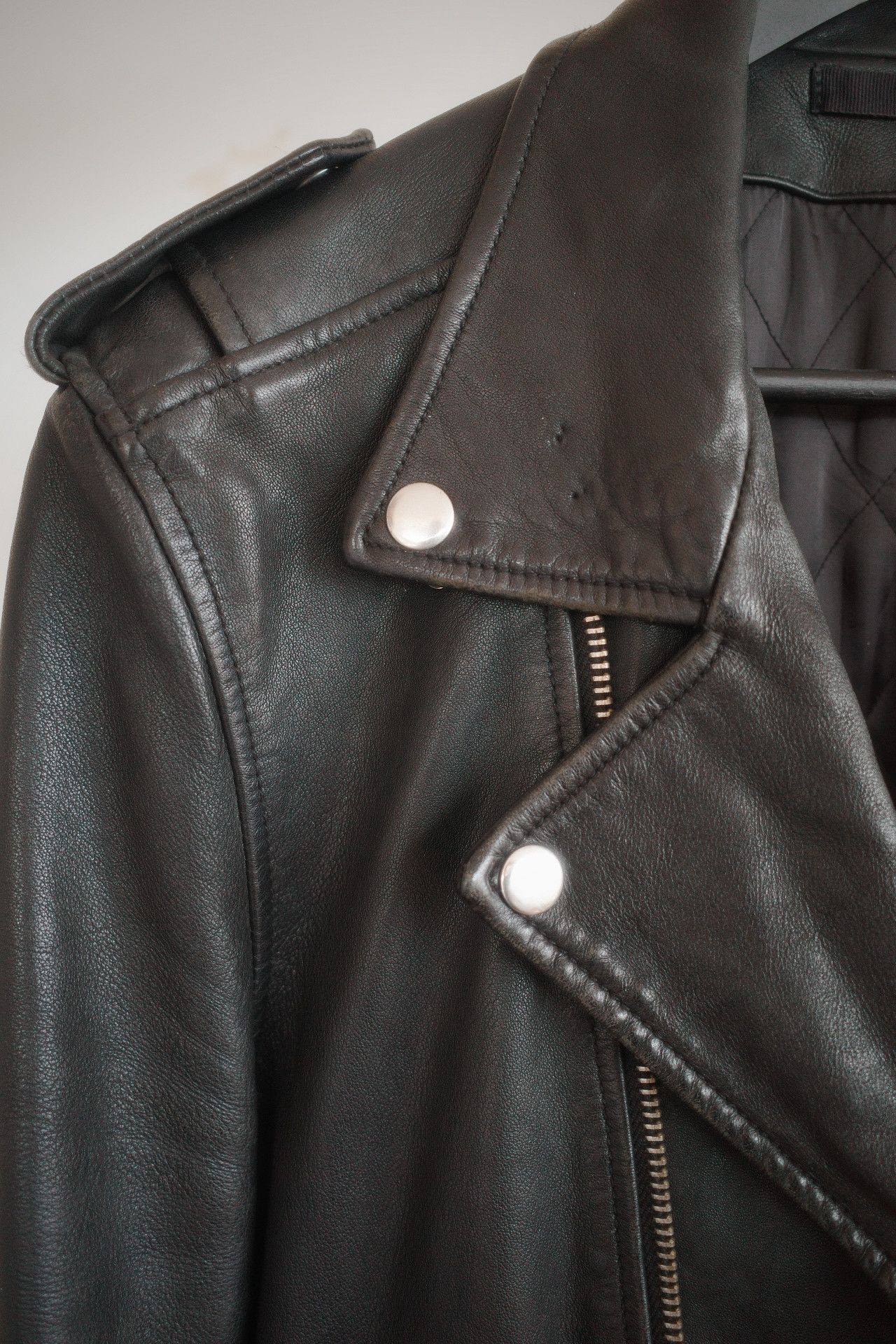 Blk Dnm LEATHER JACKET 5 Size US M / EU 48-50 / 2 - 3 Thumbnail