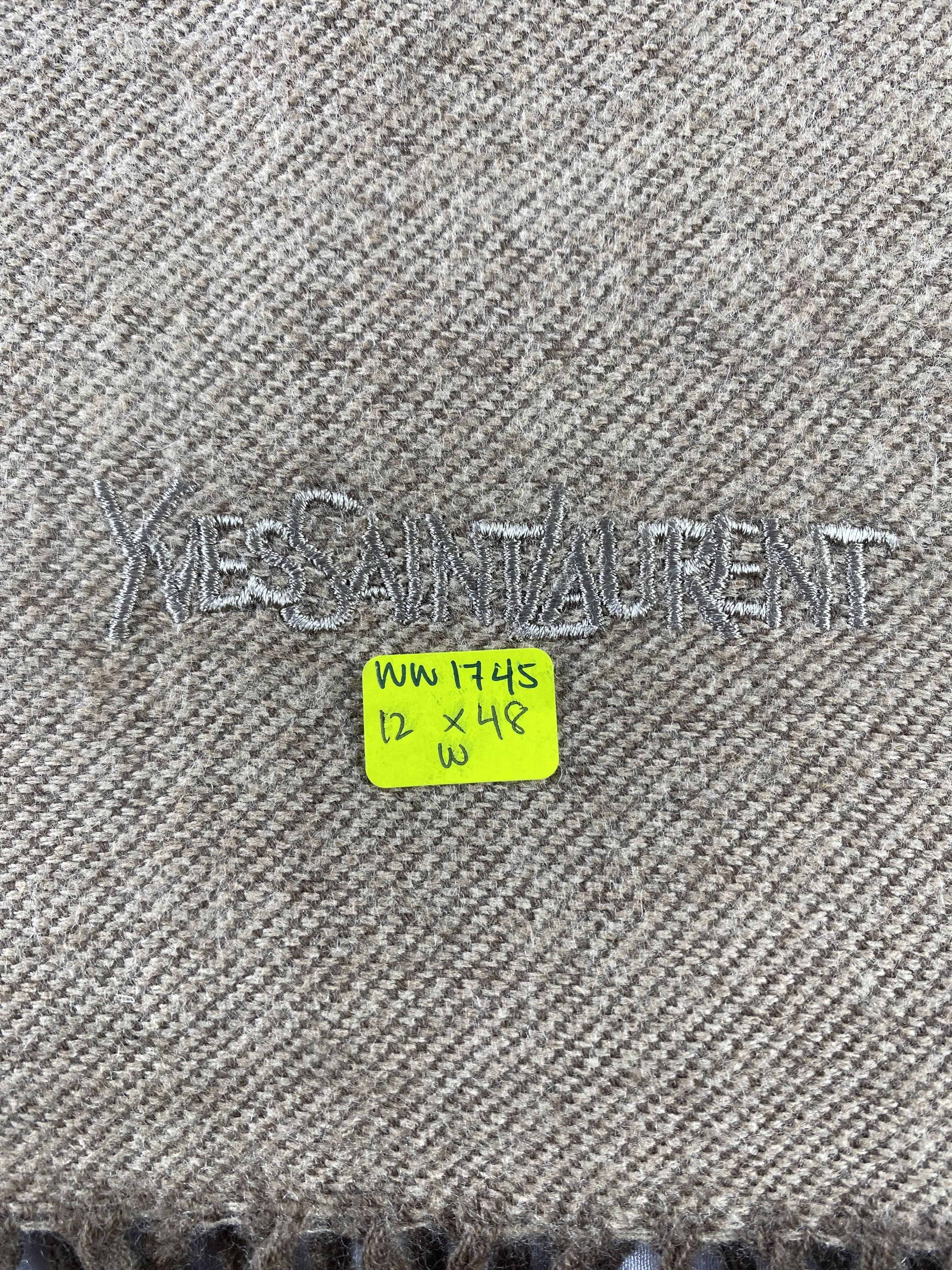 Vintage Yves Saint Laurent Scarf / Muffler / Neckwear - WW1745 Size ONE SIZE - 5 Thumbnail
