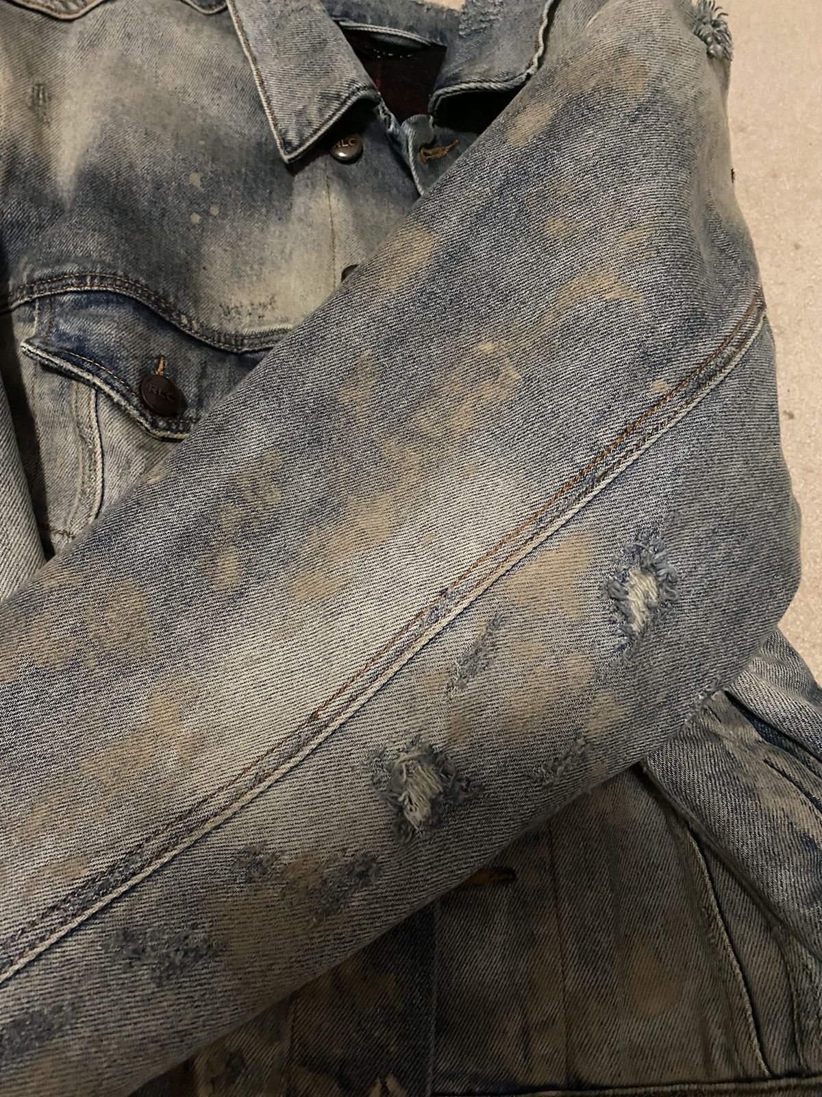 Richie Le Collection Richie Le Collection Vintage Denim Jacket Size US S / EU 44-46 / 1 - 9 Thumbnail