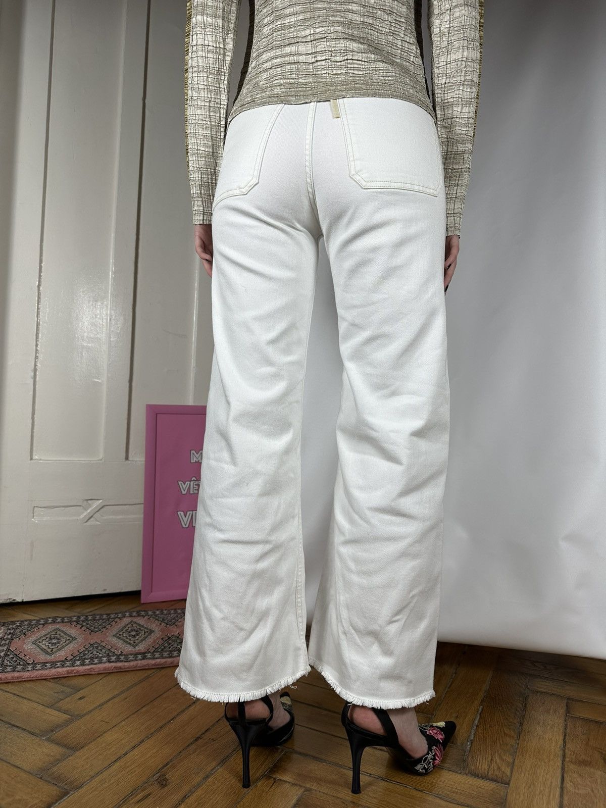 Haikure Haikure Niagara Flared Denim Pants Size 26" / US 2 / IT 38 - 2 Thumbnail