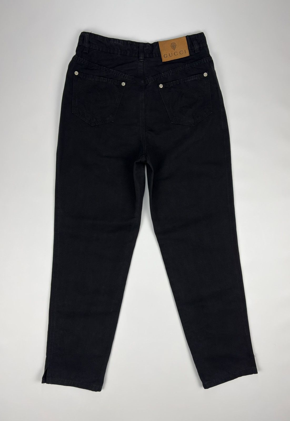 Gucci Gucci Vintage Mom Jeans logo GG Pants Size 32" / US 10 / IT 46 - 6 Thumbnail