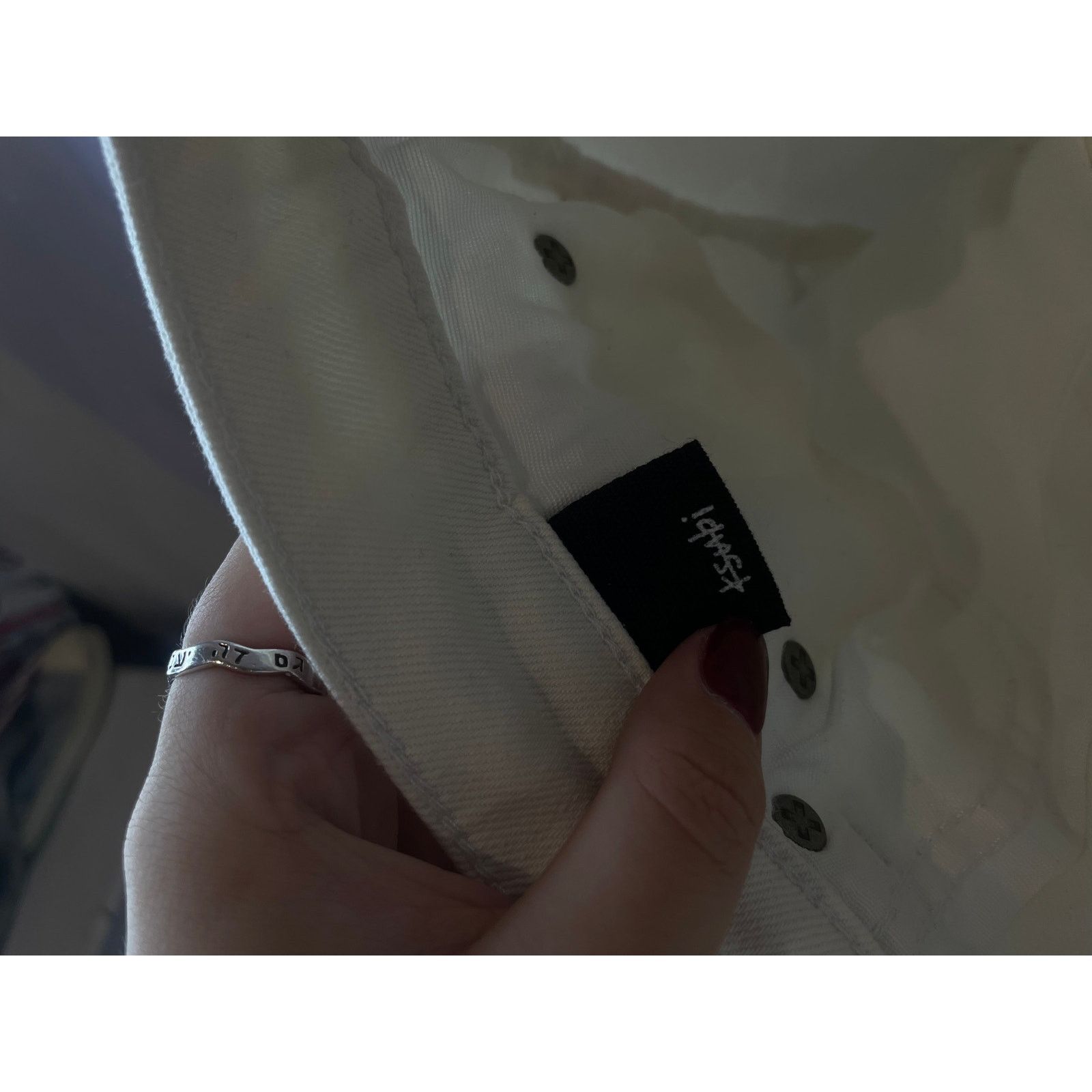 Ksubi Ksubi White Rhinestone Jeans Size US 34 / EU 50 - 7 Thumbnail
