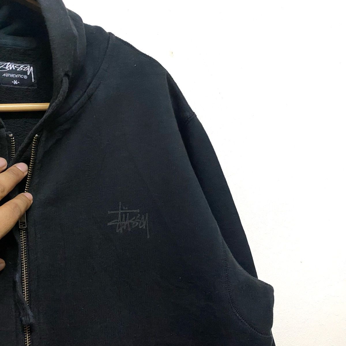 Stussy Rare STUSSY Signature Streetwear Zipper Jacket USA Size US M / EU 48-50 / 2 - 3 Thumbnail