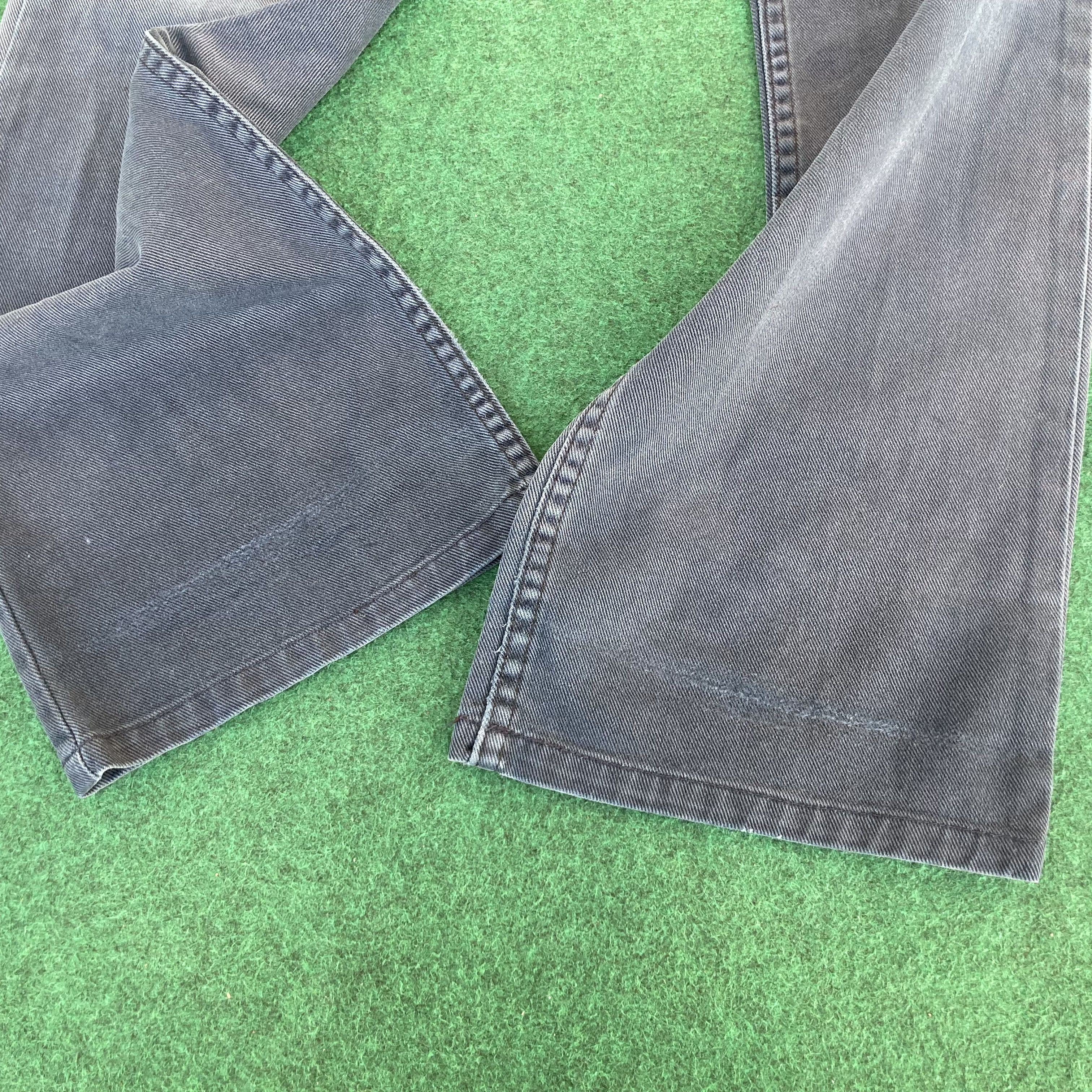 Levi's Vtg Levis 517 Faded Denim Bootcut Flared Jeans Size US 28 / EU 44 - 7 Thumbnail