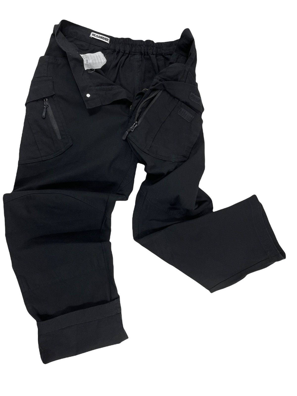 Jil Sander Men’s Multi Pocket Zip Cargo Tactical Work Pants Trousers Size US 33 - 4 Thumbnail
