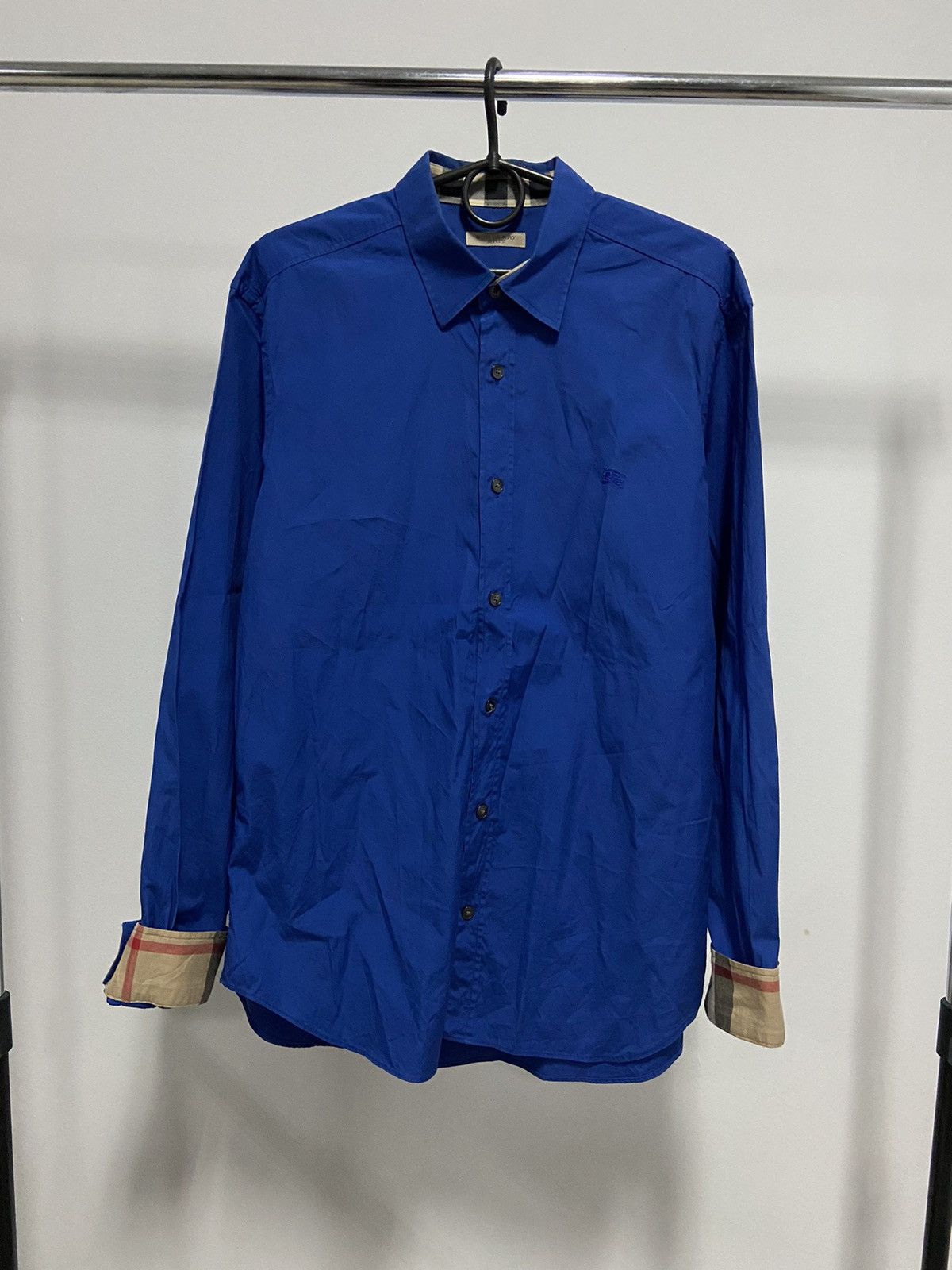 Burberry × Vintage Burberry Vintage Buttons nova check vintage shirts Size US L / EU 52-54 / 3 - 1 Thumbnail