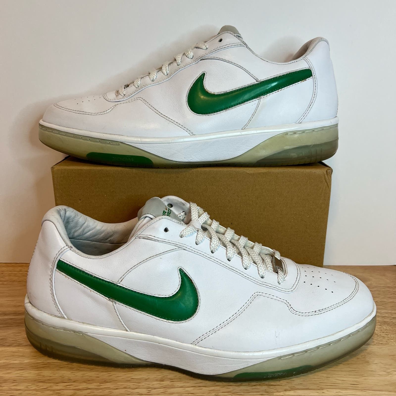 Vintage Nike Swoosh Scarpe Nike Air Force 25 Promo Sample 'White