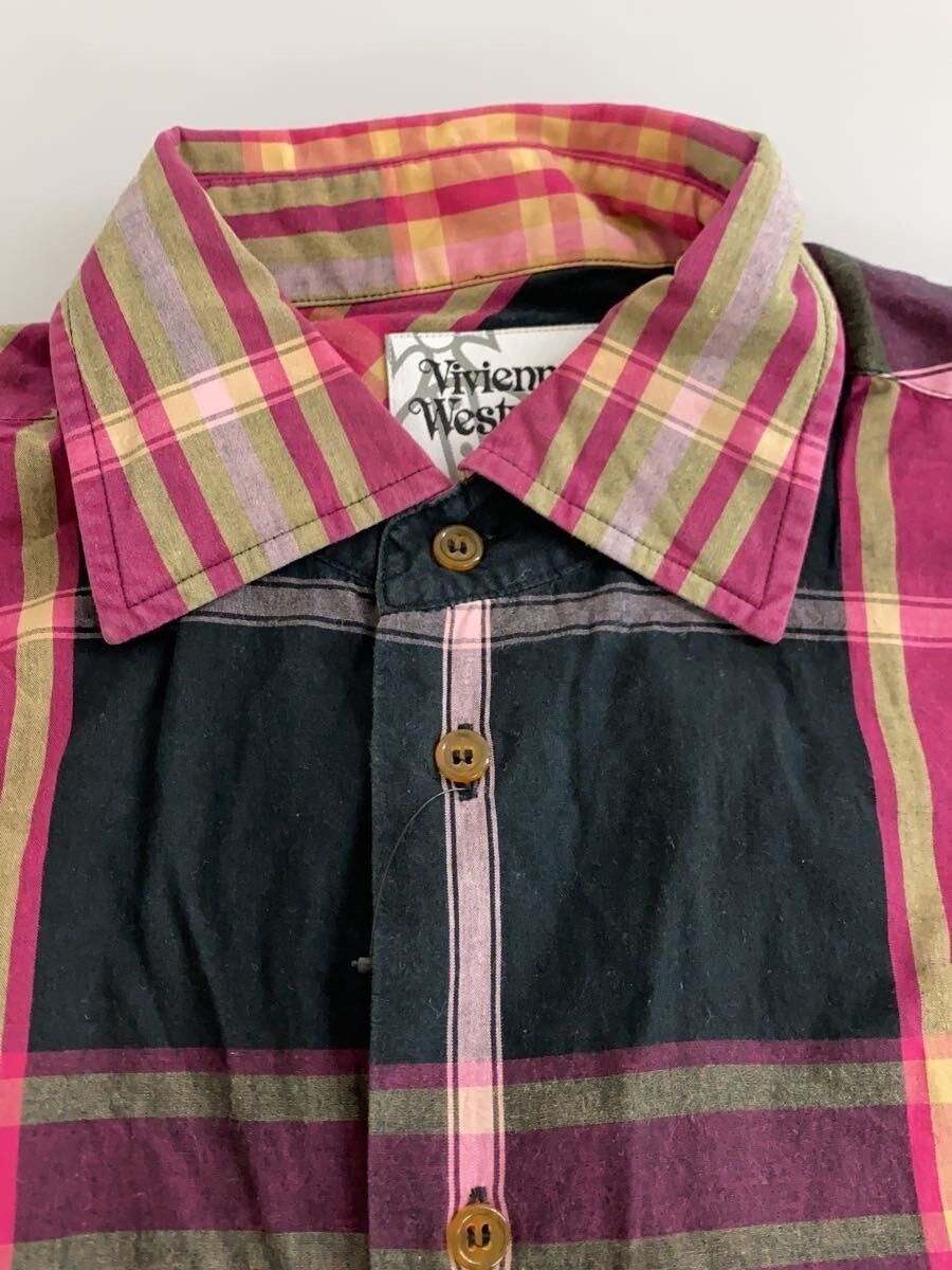 Vivienne Westwood Plaid Orb Button Shirt Size US S / EU 44-46 / 1 - 3 Thumbnail
