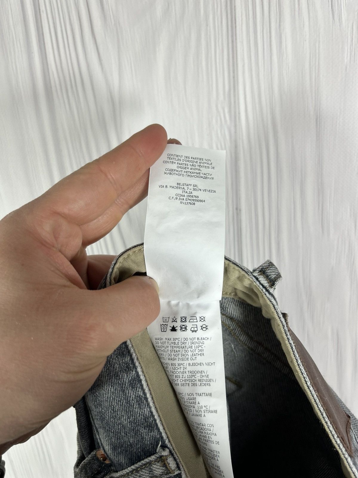 Belstaff Belstaff England Denim Pants Jeans Size 34 Motorcycle Size US 34 / EU 50 - 9 Thumbnail