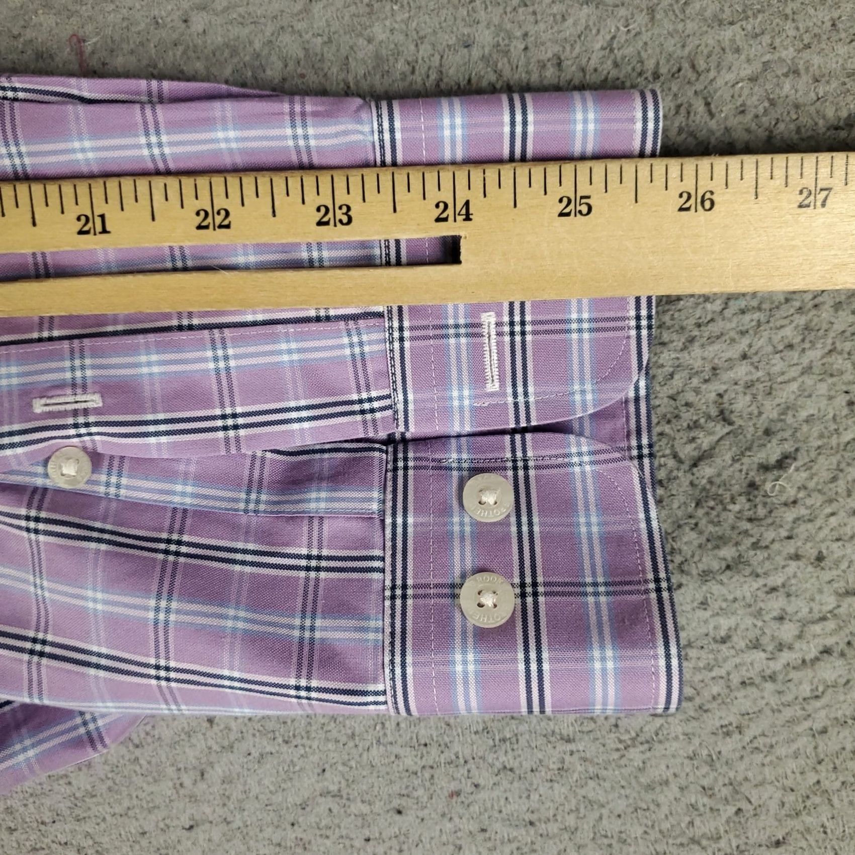 Brooks Brothers Brooks Brothers Shirt Mens Size 2XL Purple Regent Button Up Long Sleeve Size US XXL / EU 58 / 5 - 6 Thumbnail