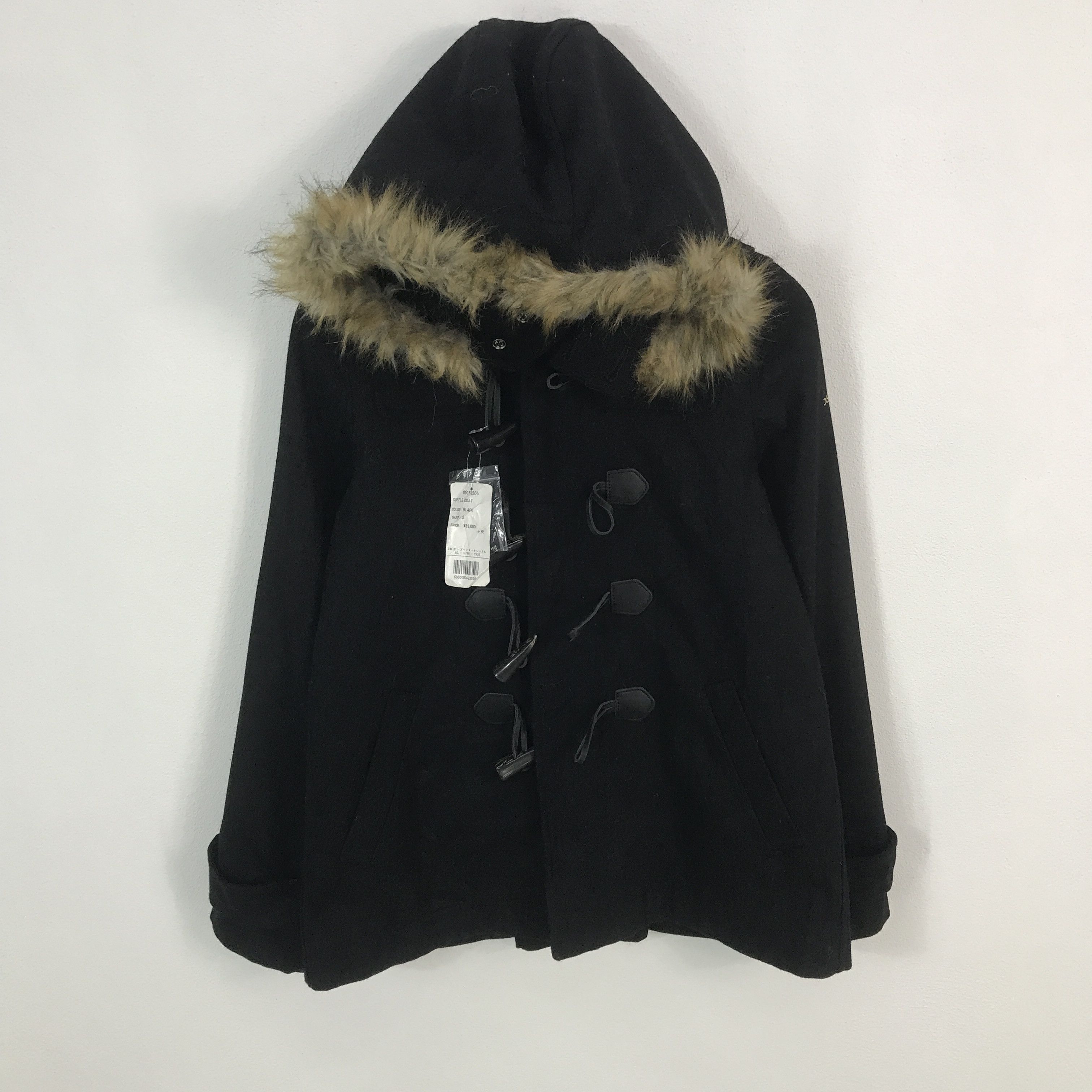 Japanese Brand Rare xgirl Wool fur hoodie jacket Size M / US 6-8 / IT 42-44 - 1 Thumbnail