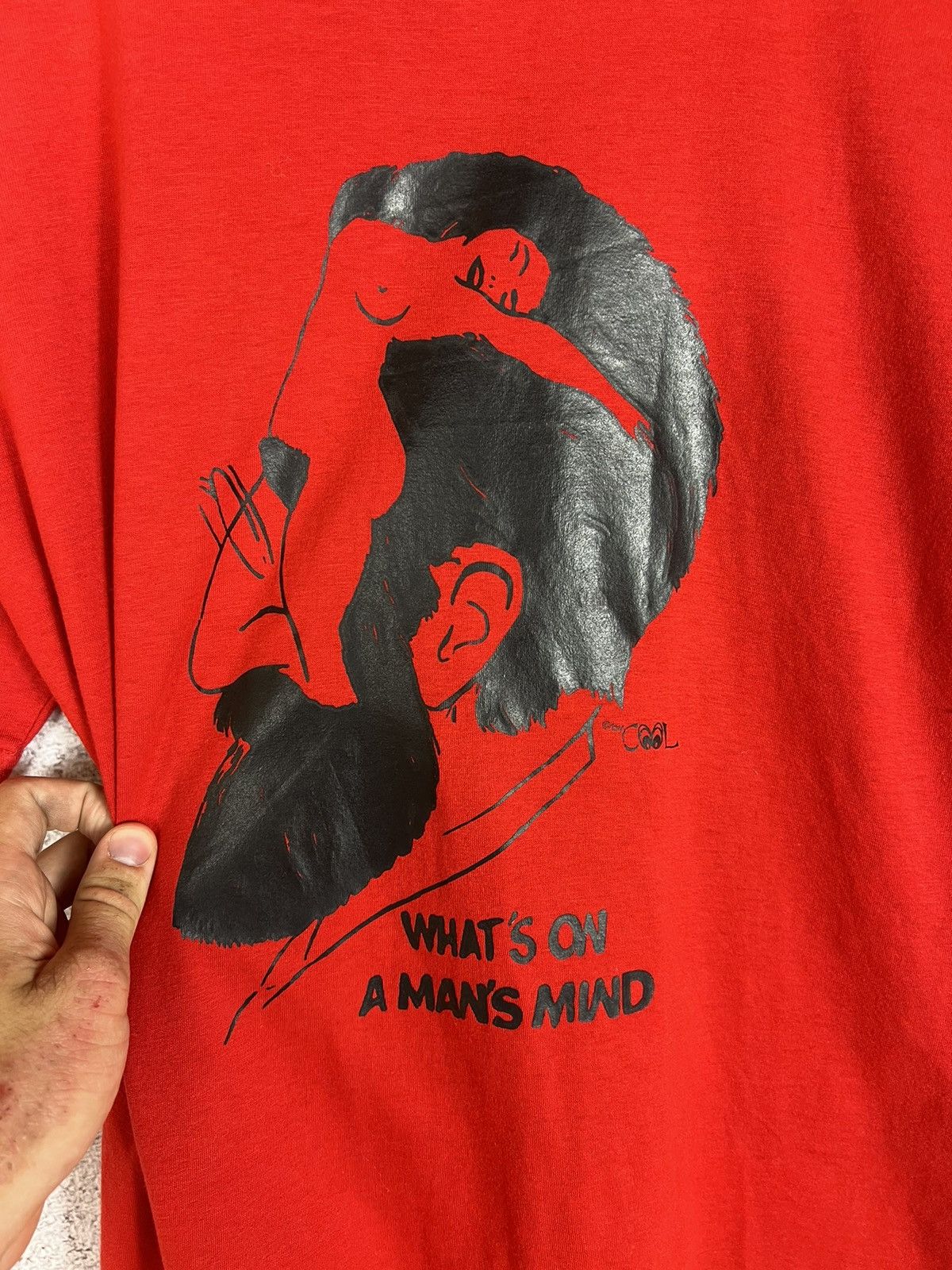 Vintage Vintage Sigmund Freud WHAT'S OH A MAN'S MIND Tee Size US S / EU 44-46 / 1 - 4 Thumbnail