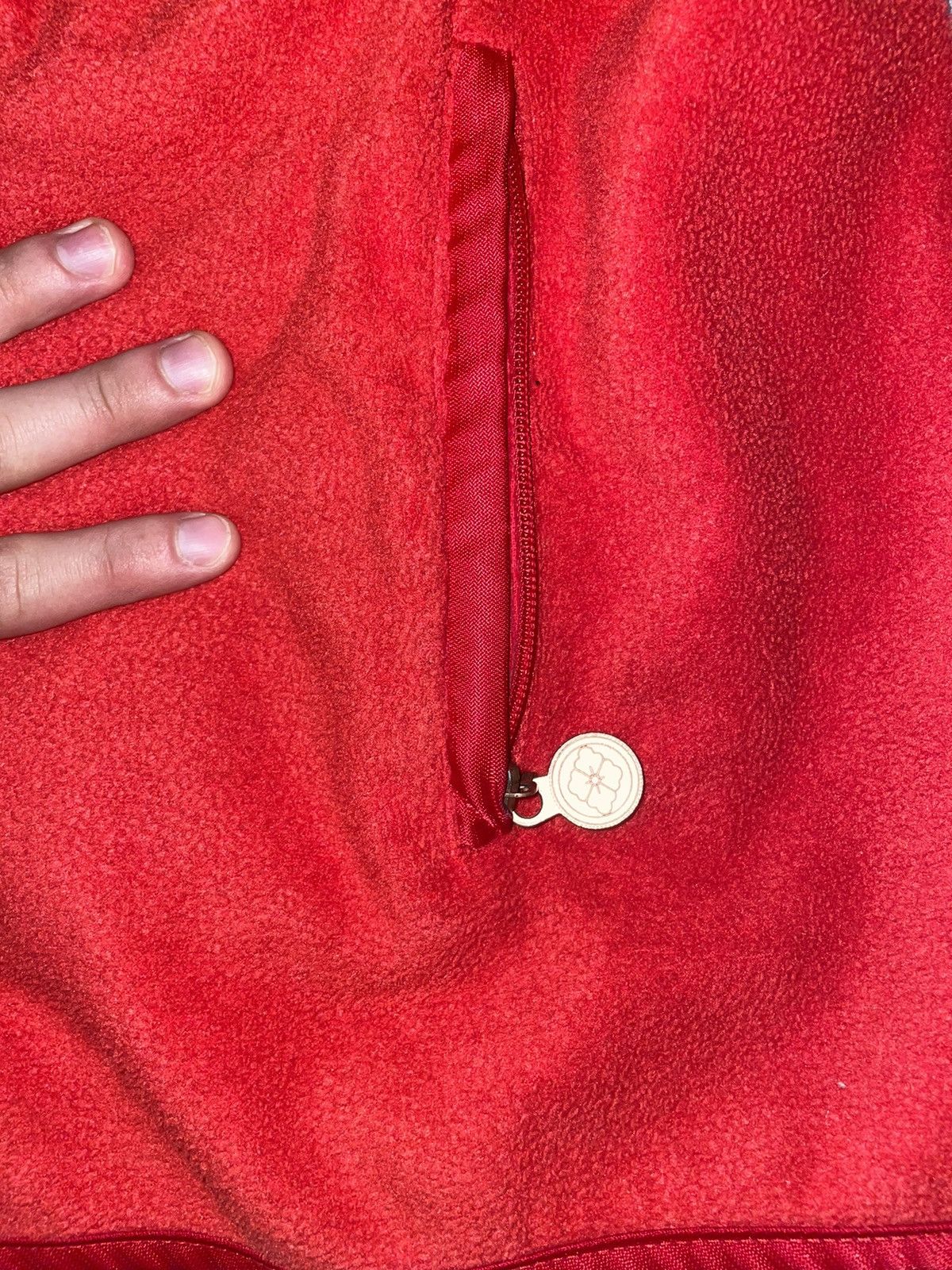 Evisu rare red evisu fleece jacket Size US M / EU 48-50 / 2 - 4 Thumbnail
