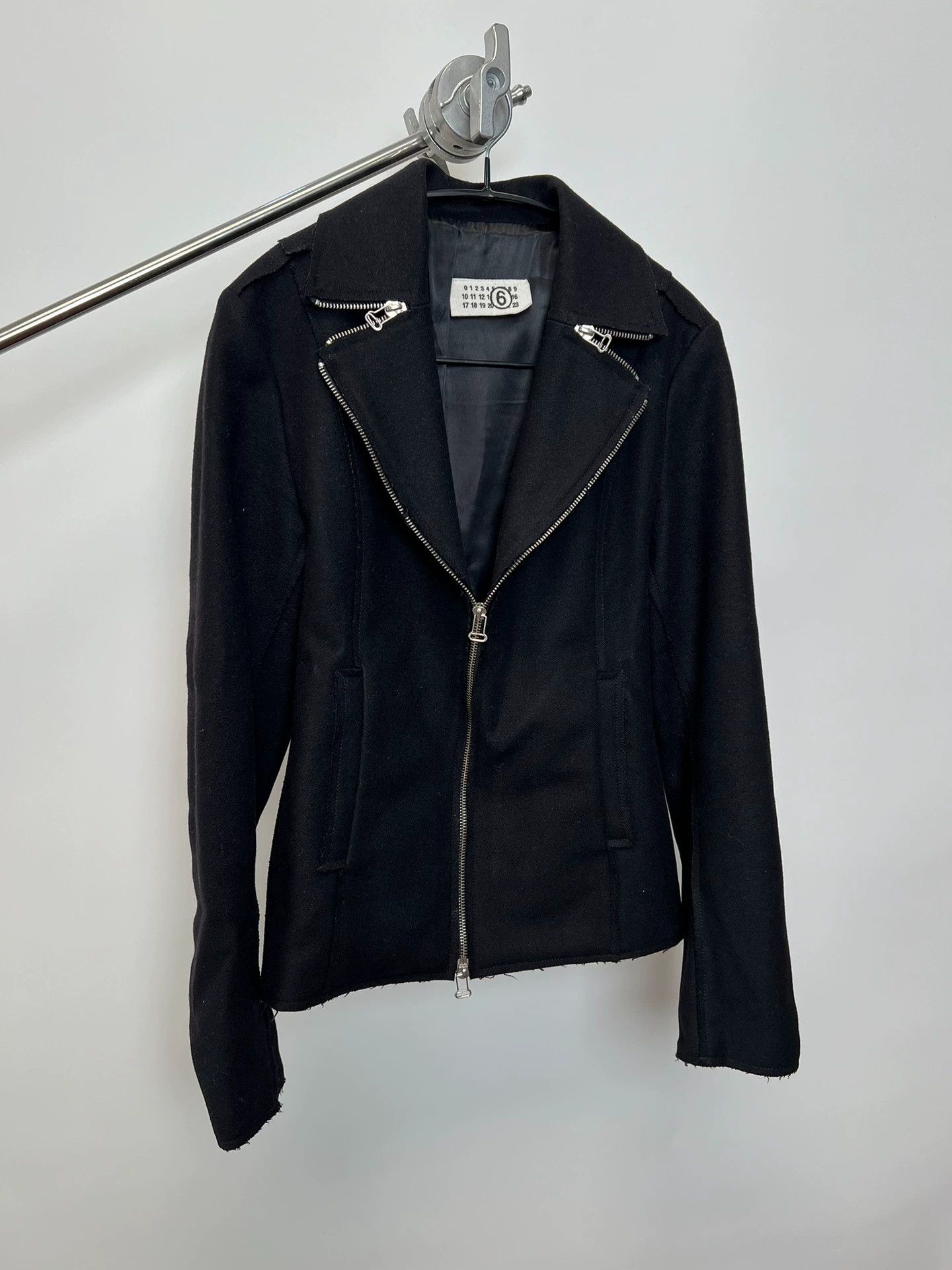 Maison Margiela Maison Martin Margiela zippered wool jacket. Size S / US 4 / IT 40 - 2 Thumbnail