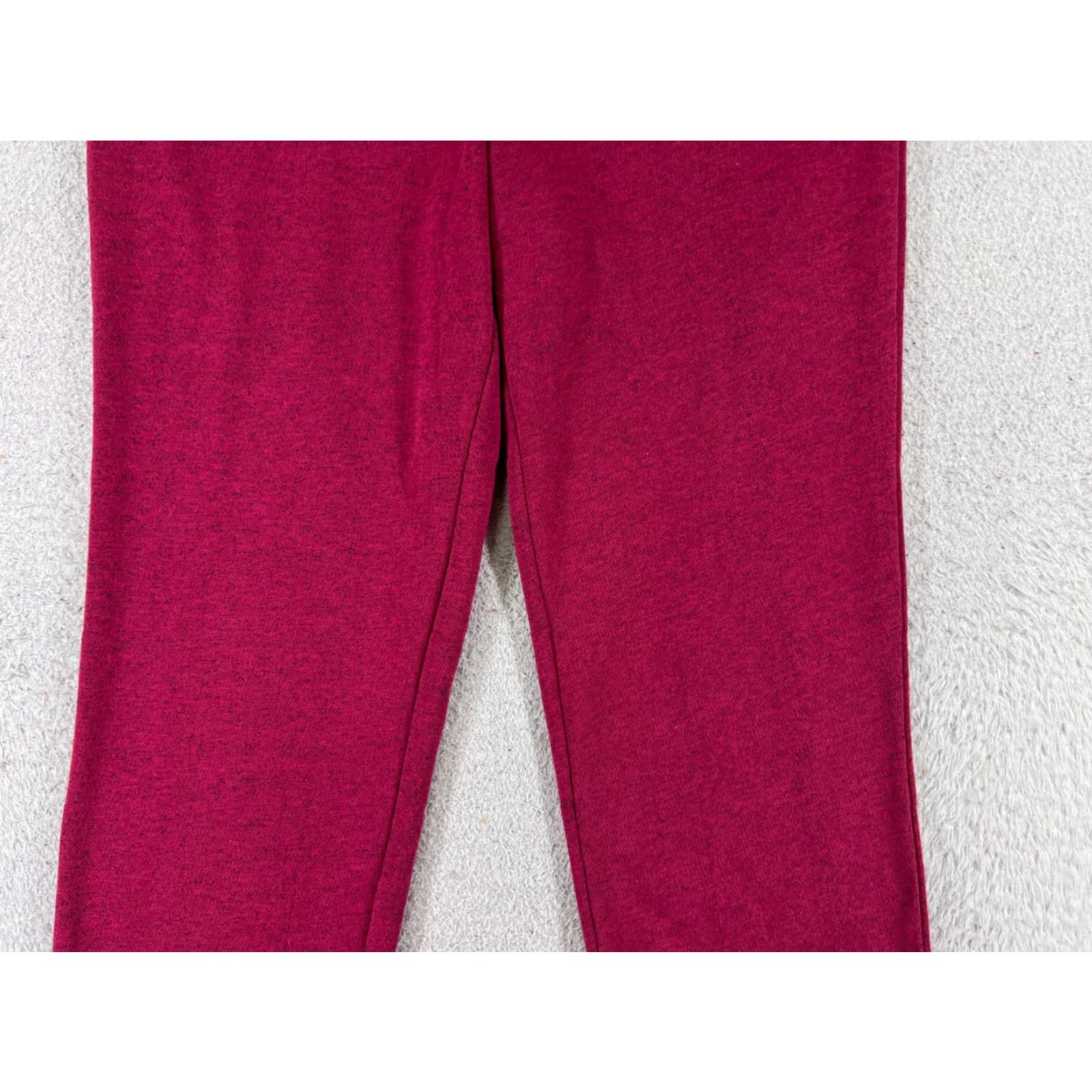 Bob Mackie Bob Mackie Pants Women's Regular Cropped Casual Cotton Blend Red 36x25 Knit Pleated Straight Rise Mid Inseam 25 in USA, American, Classic, Vintage No Size M / US 6-8 / IT 42-44 - 3 Thumbnail