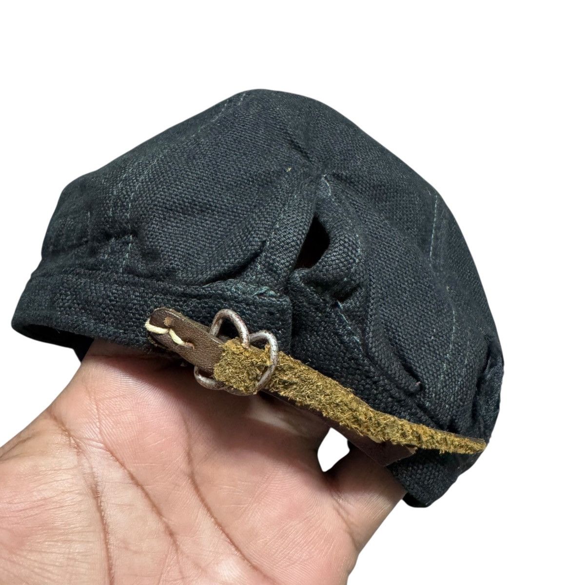 Kapital Kapital Tiger Embroidery Black Denim Mechanic Hats Size ONE SIZE - 9 Thumbnail