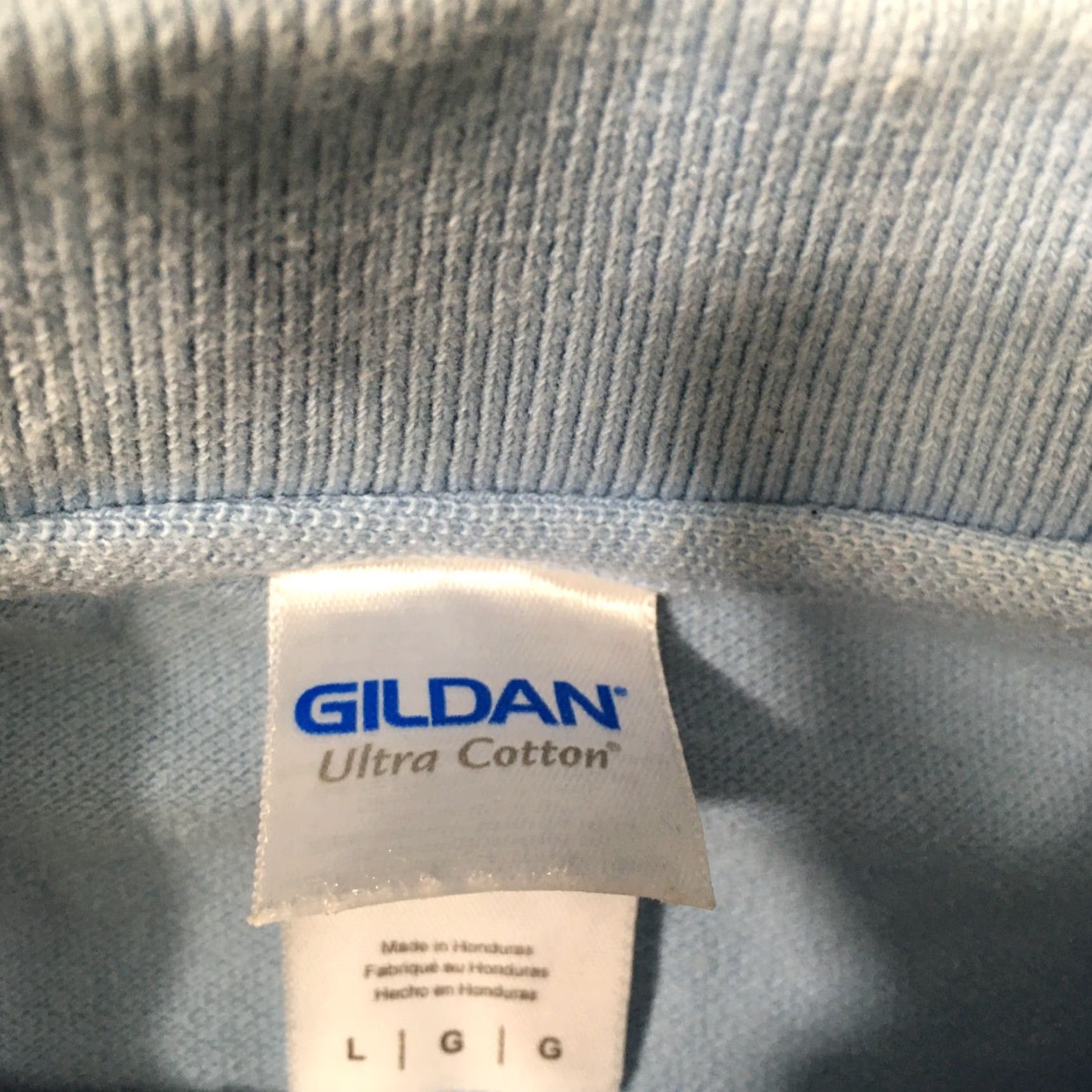 Gildan VINTAGE Gildan Polo Shirt Mens L Blue Fisherman Pattern 80s California American Eagle Features Vintage All Over Print Size US L / EU 52-54 / 3 - 4 Thumbnail
